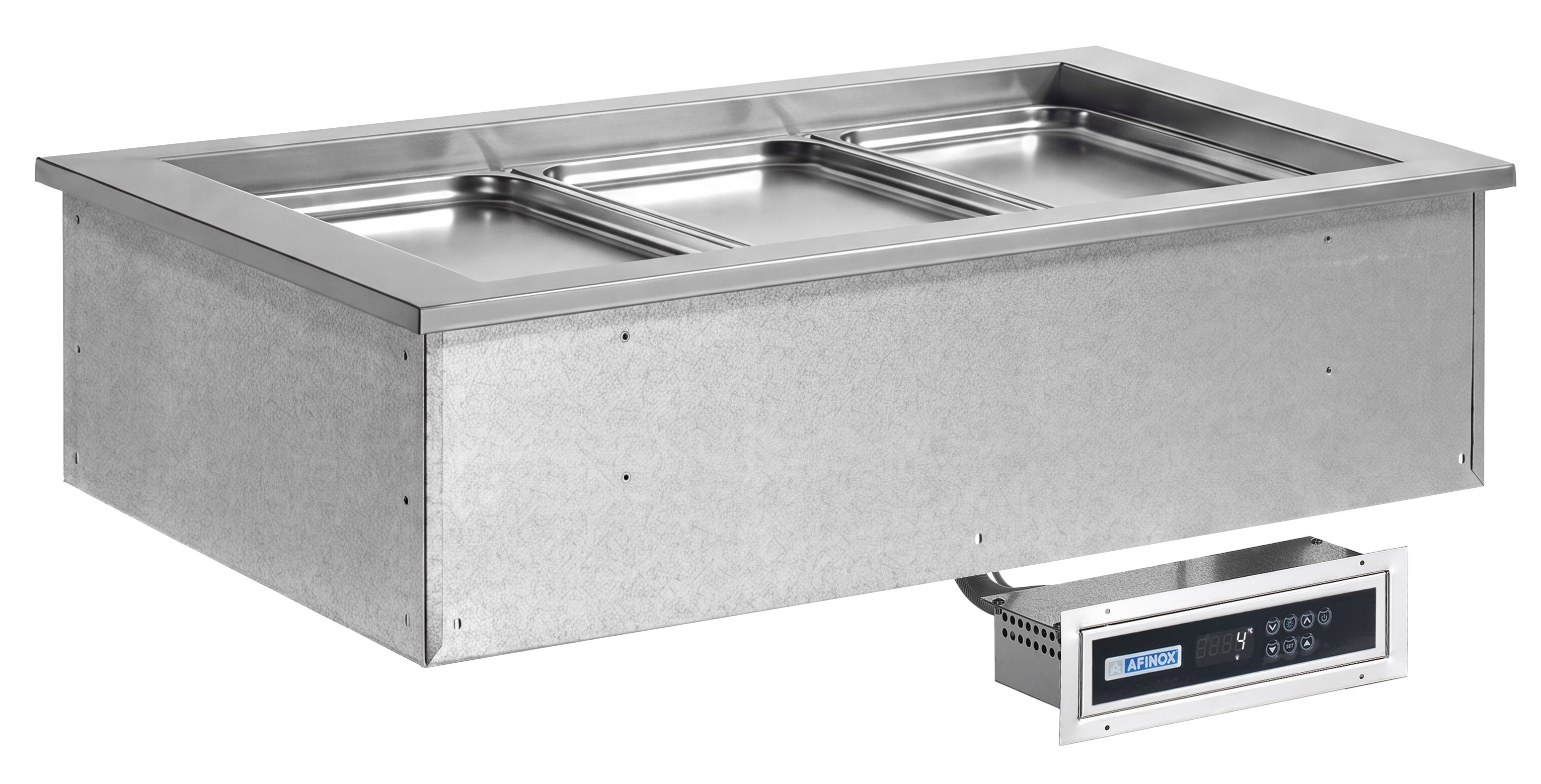 Einbau-Kühlwanne SOUL PLUS GREEN, 3 x GN 1/1, ohne Aggregat