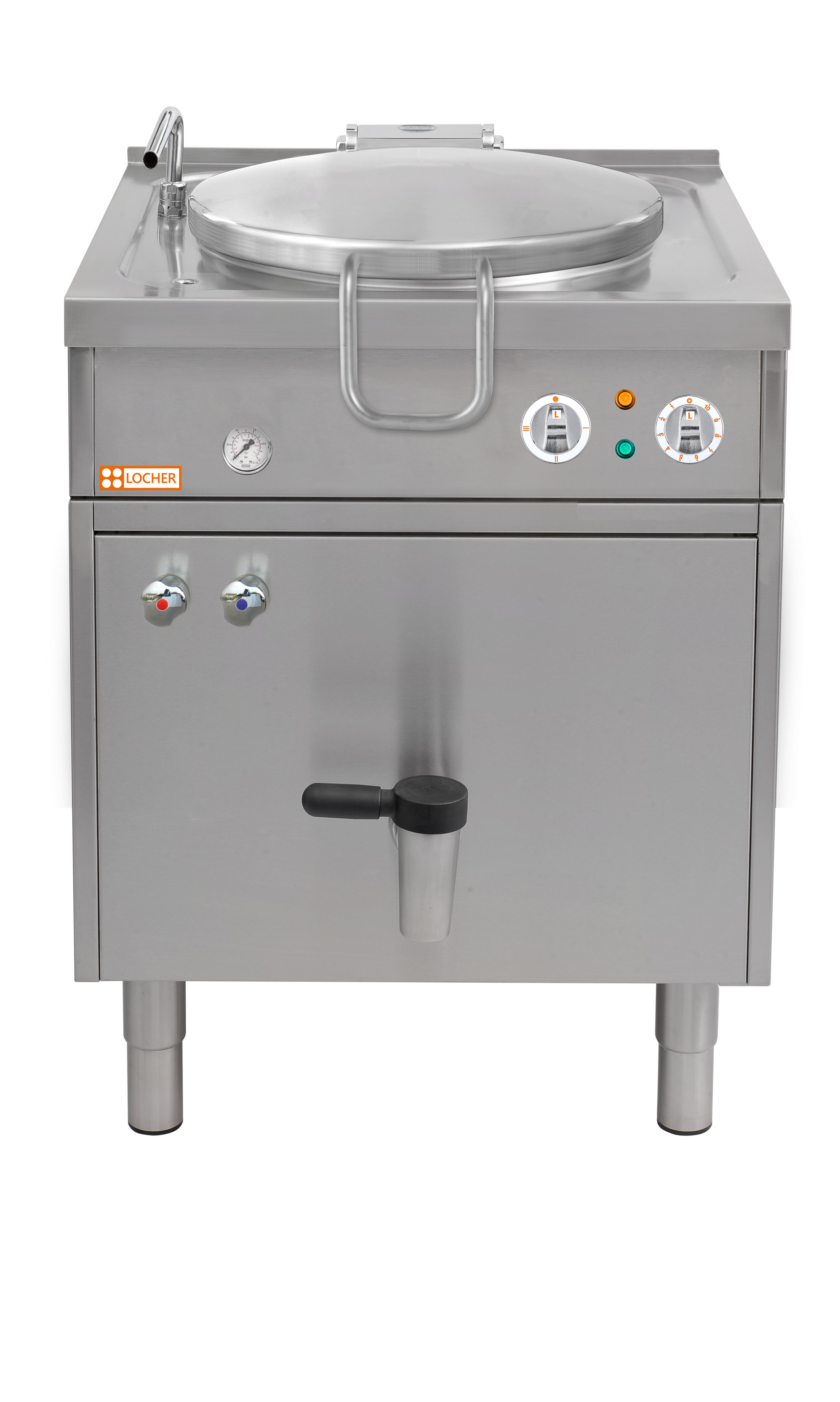 Locher Kochkessel Stand 700, 80 Liter