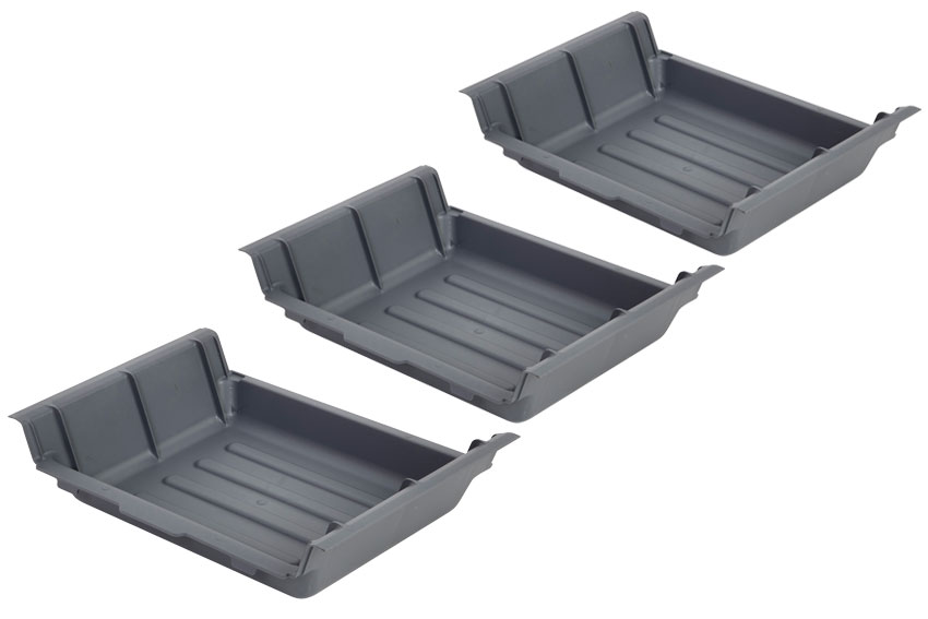 Fermostock Auffangbehälter-Kombination für Auflage 460 x 930 mm (3 x A)