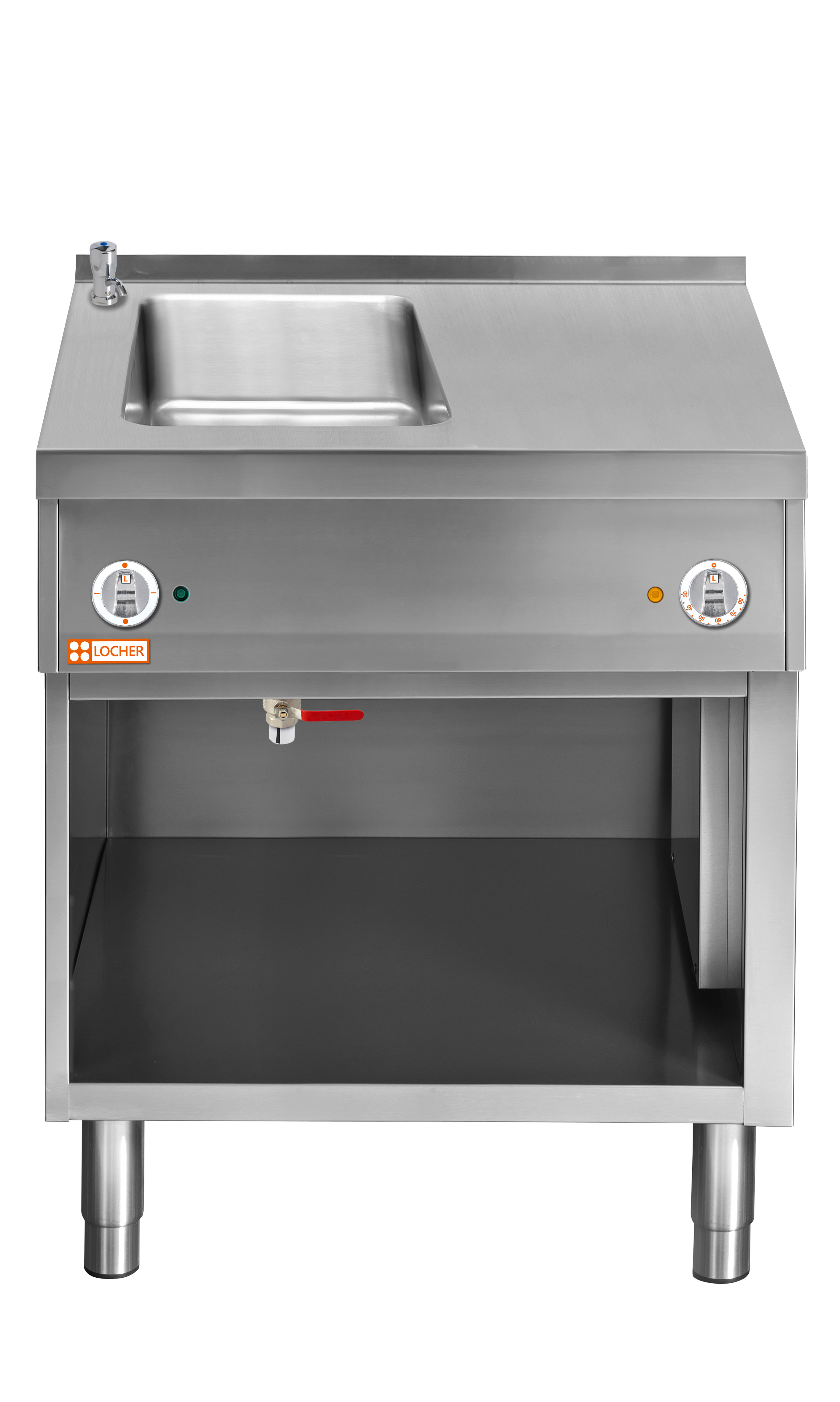 Locher Elektro-Wasserbad Stand 850, GN 1/1 links