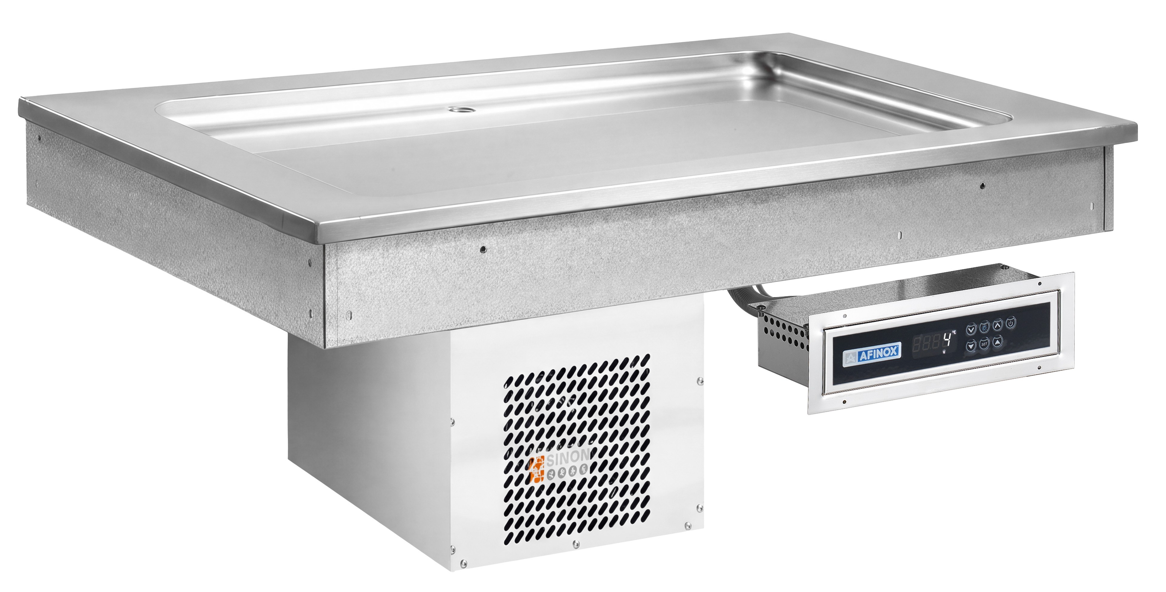 Einbau-Kühlplatte SOUL PLUS LIME, 2 x GN 1/1