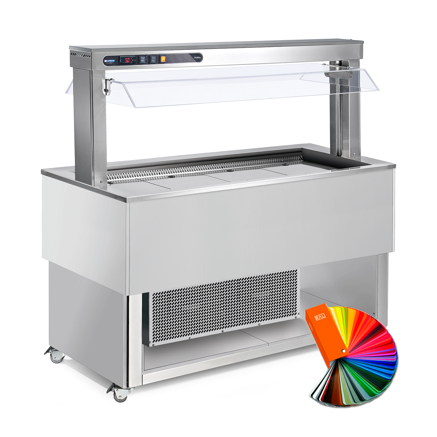 Kühlbuffet TRADITION BLUE, 4 x GN 1/1, RAL special