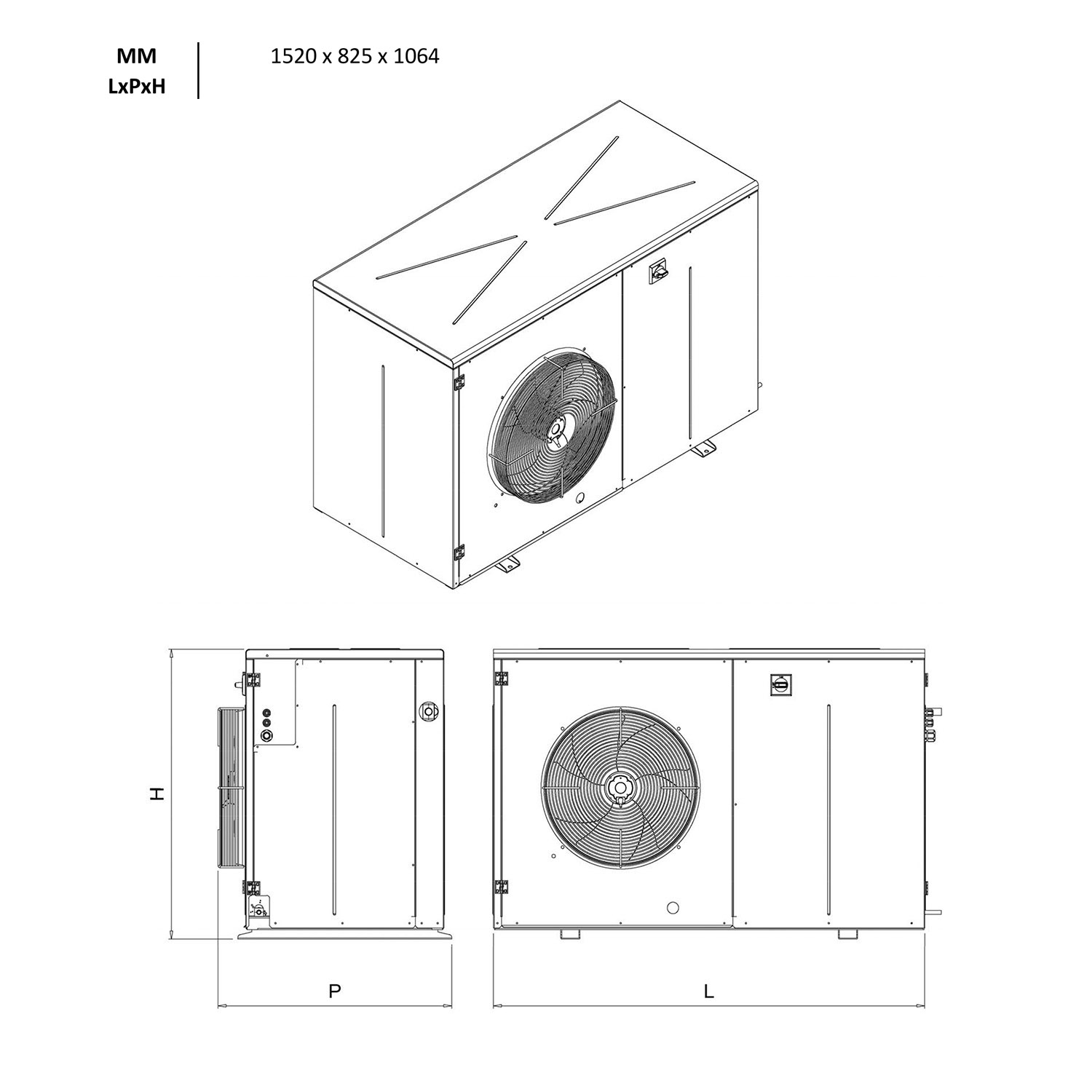 Kälteaggregat 4HP – R449A