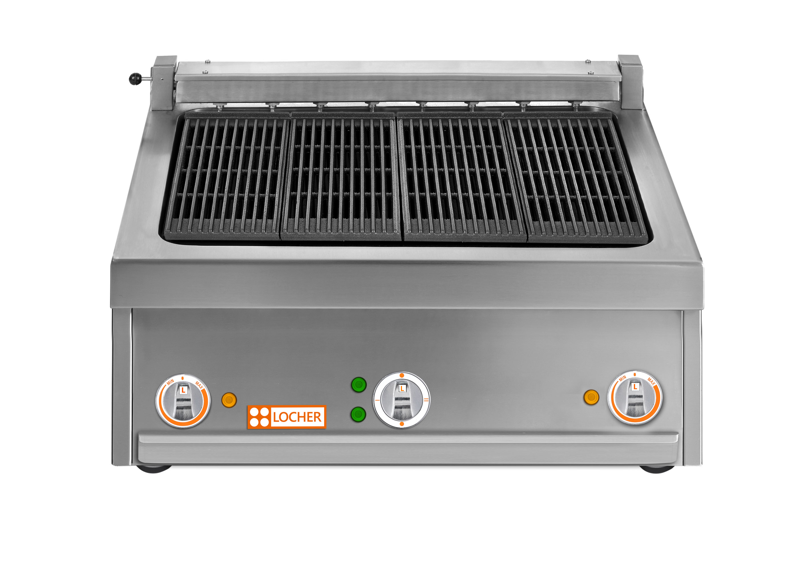 Locher Elektro-Steakgrill Rustica 700 Lavastein, 14 kW