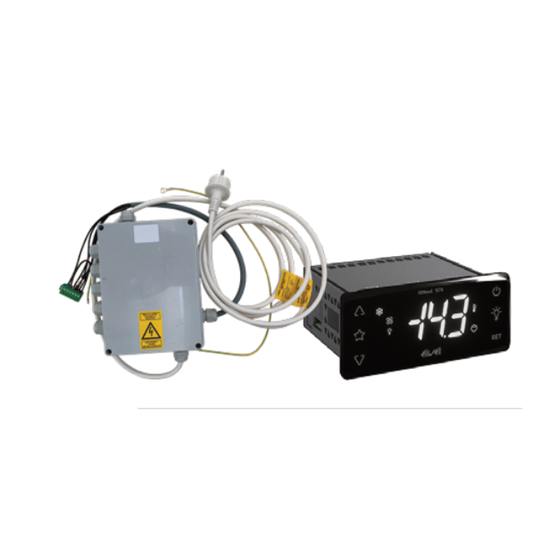 Anschlussbox mit Verkabelung und Steuerung für Pulte ohne Installationsfach GN Premium