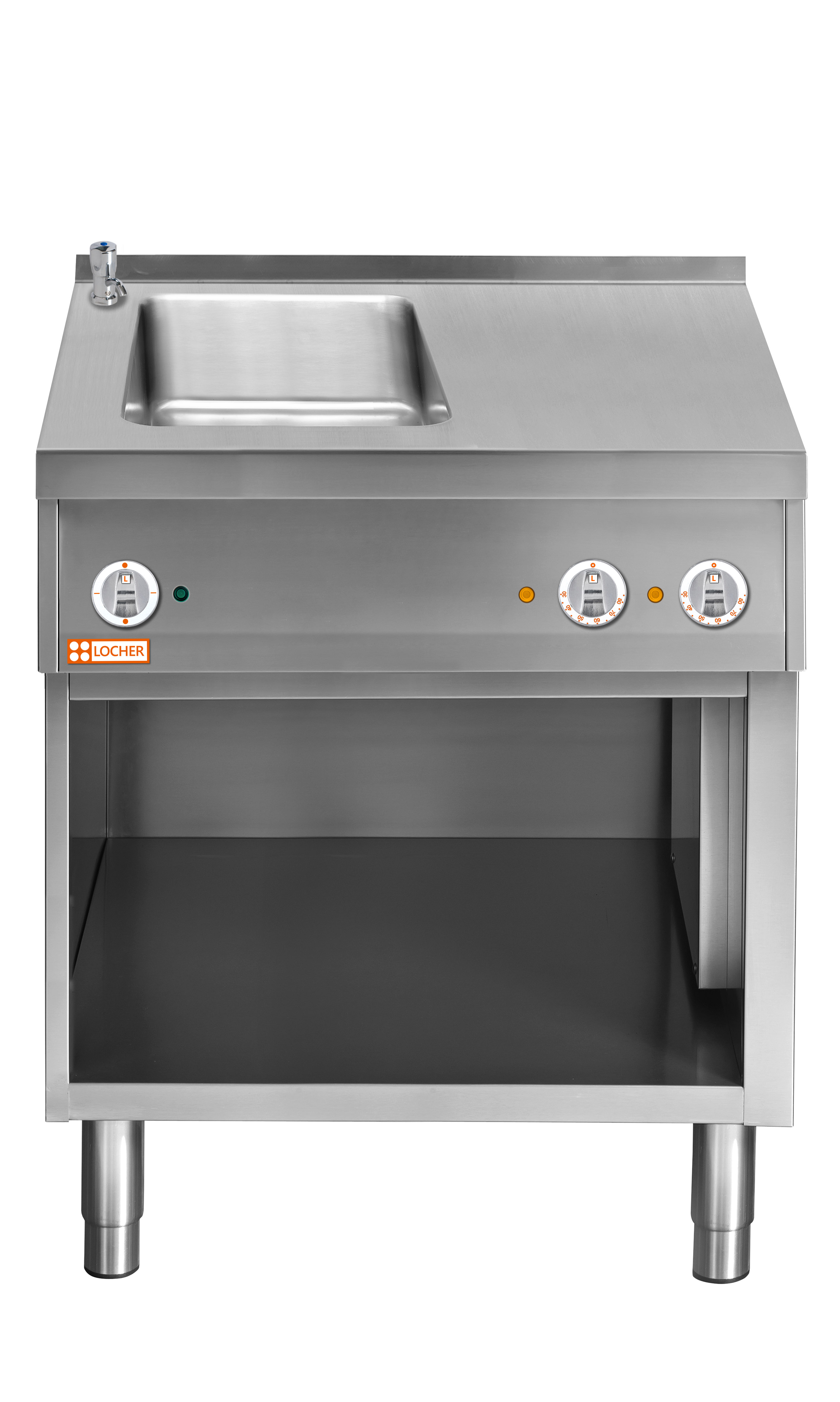 Locher Elektro-Wasserbad Stand 700, GN 1/1 links