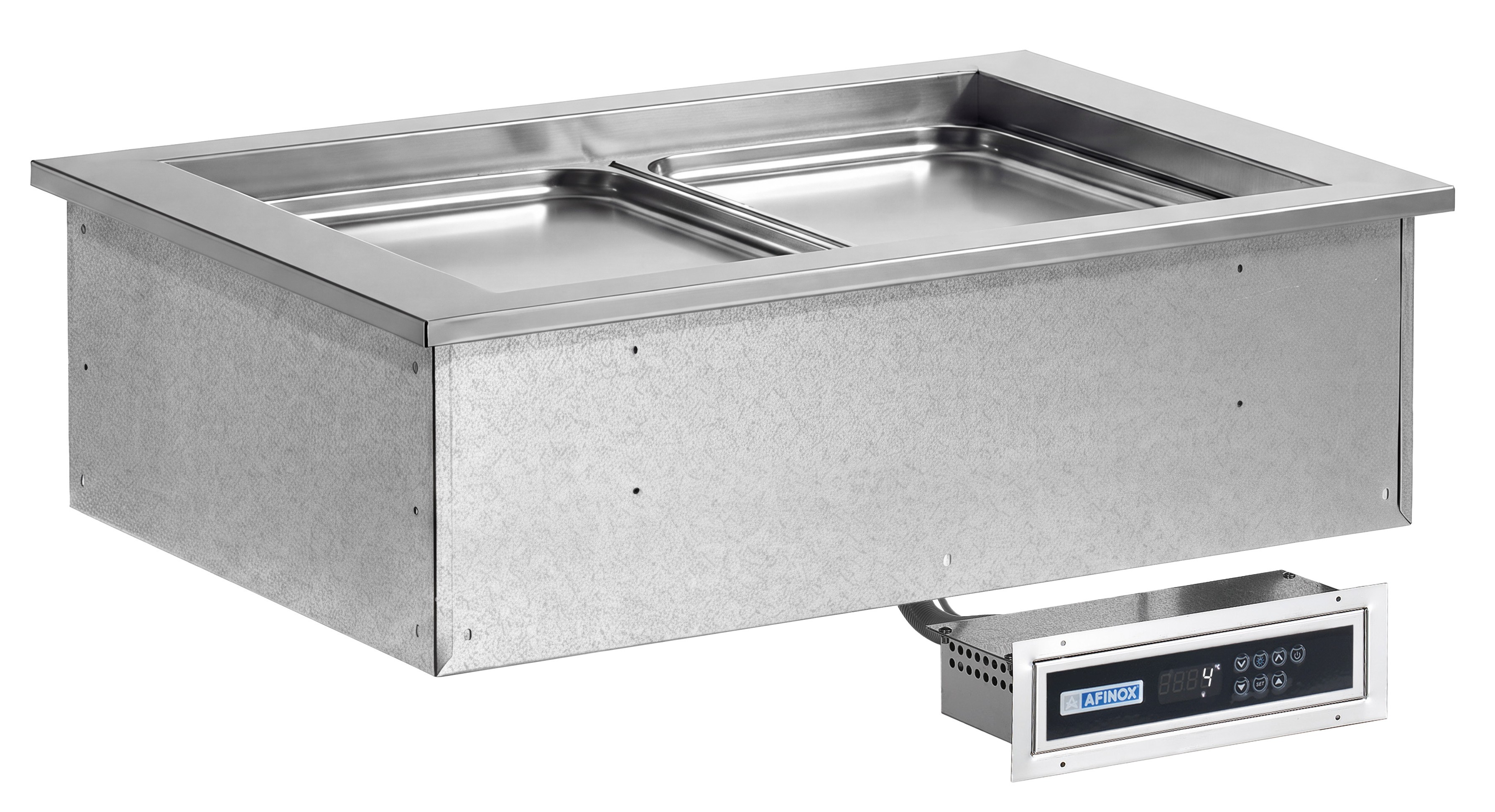 Einbau-Kühlwanne SOUL PLUS GREEN, 2 x GN 1/1, ohne Aggregat