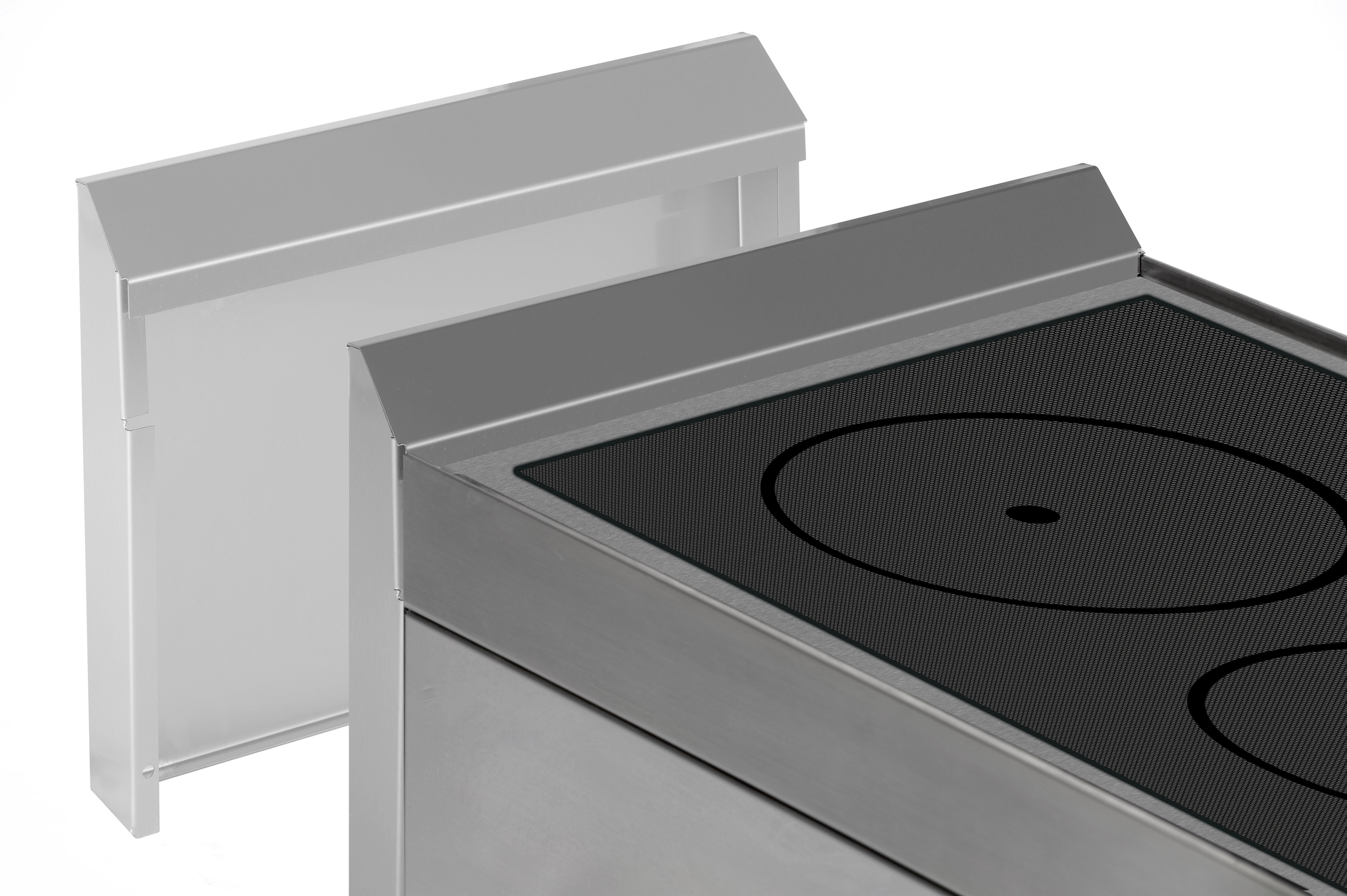 Locher Wandanschlusselement 400 für Flex 600, Edelstahl