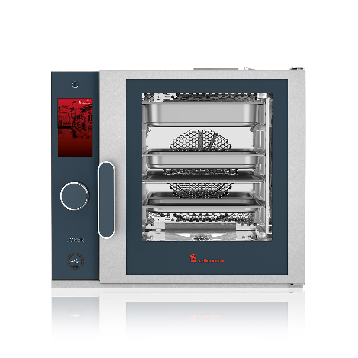 Eloma-Joker-Heissluftdmpfer-ST-Bedienung-Links-Rechtssanschlag-Frischdampfsystem-Einbau-Edition-Serie-20
