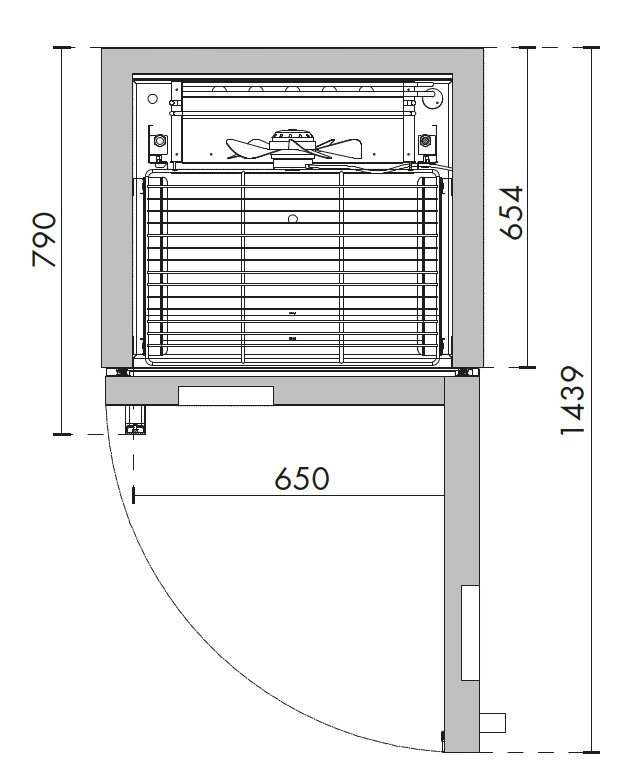Schockfroster / Schnellkühler Elite Line Alexander 5T 5 x GN 1/1