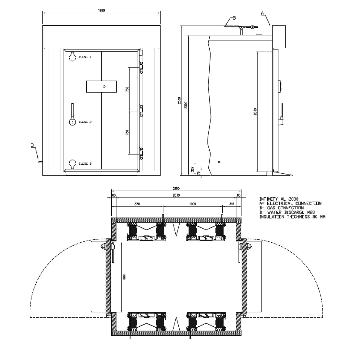 Schockfroster / Schnellkühler INFINITY START XL 2030
