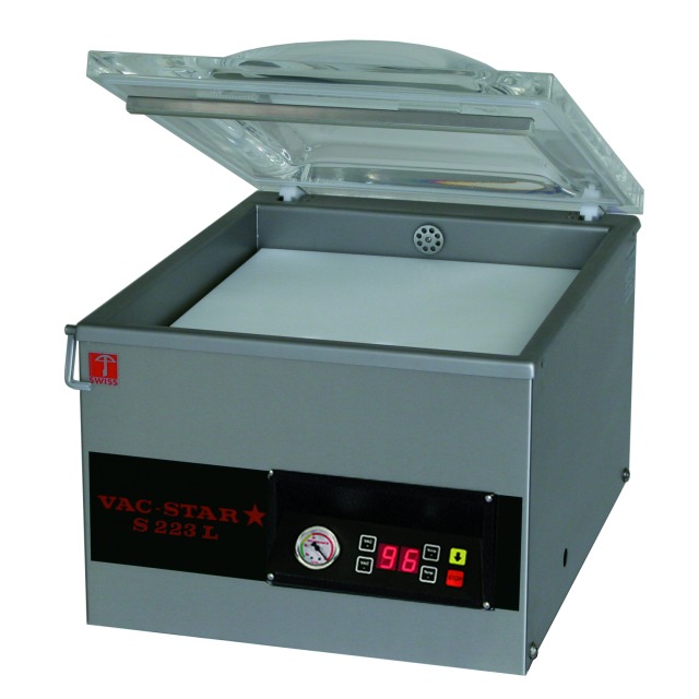 Vakuummaschine VAC-STAR S-223 L DBV, Tischmodell, Schweissbalken 420 mm