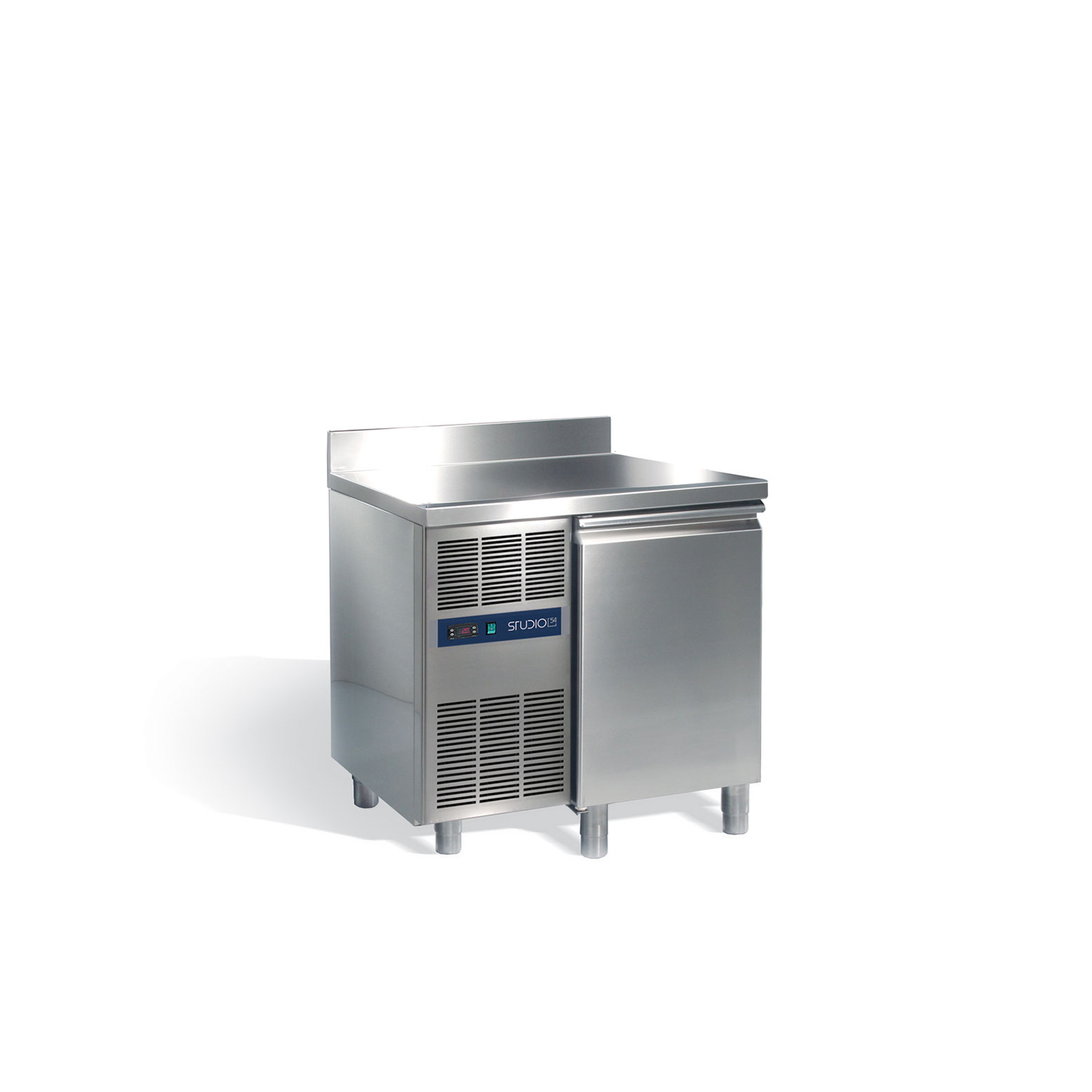 Kühltisch DAIQUIRI Top Line GN 1/1, B 920  x T 700 x H 850+100 mm, 1 Kühlfach, Arbeitsplatte mit Aufkantung