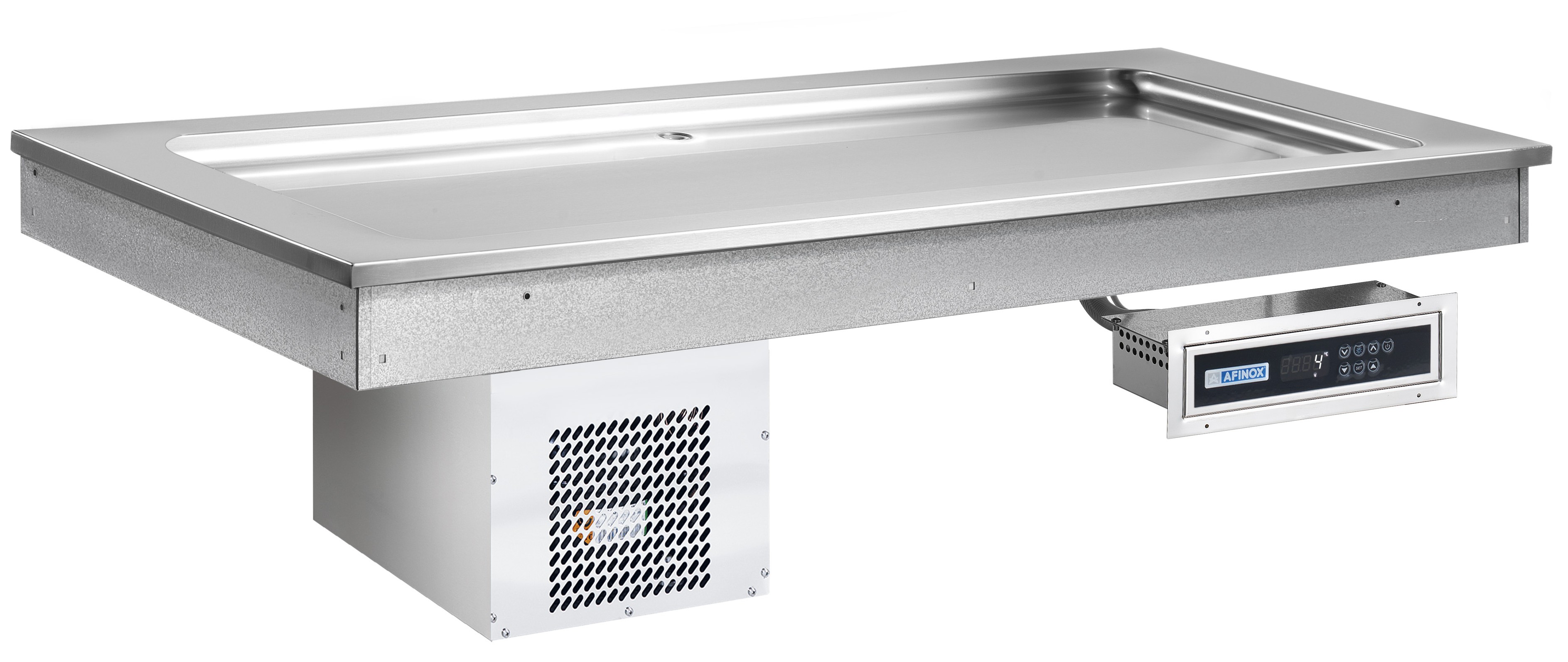 Einbau-Kühlplatte SOUL PLUS LIME, 4 x GN 1/1