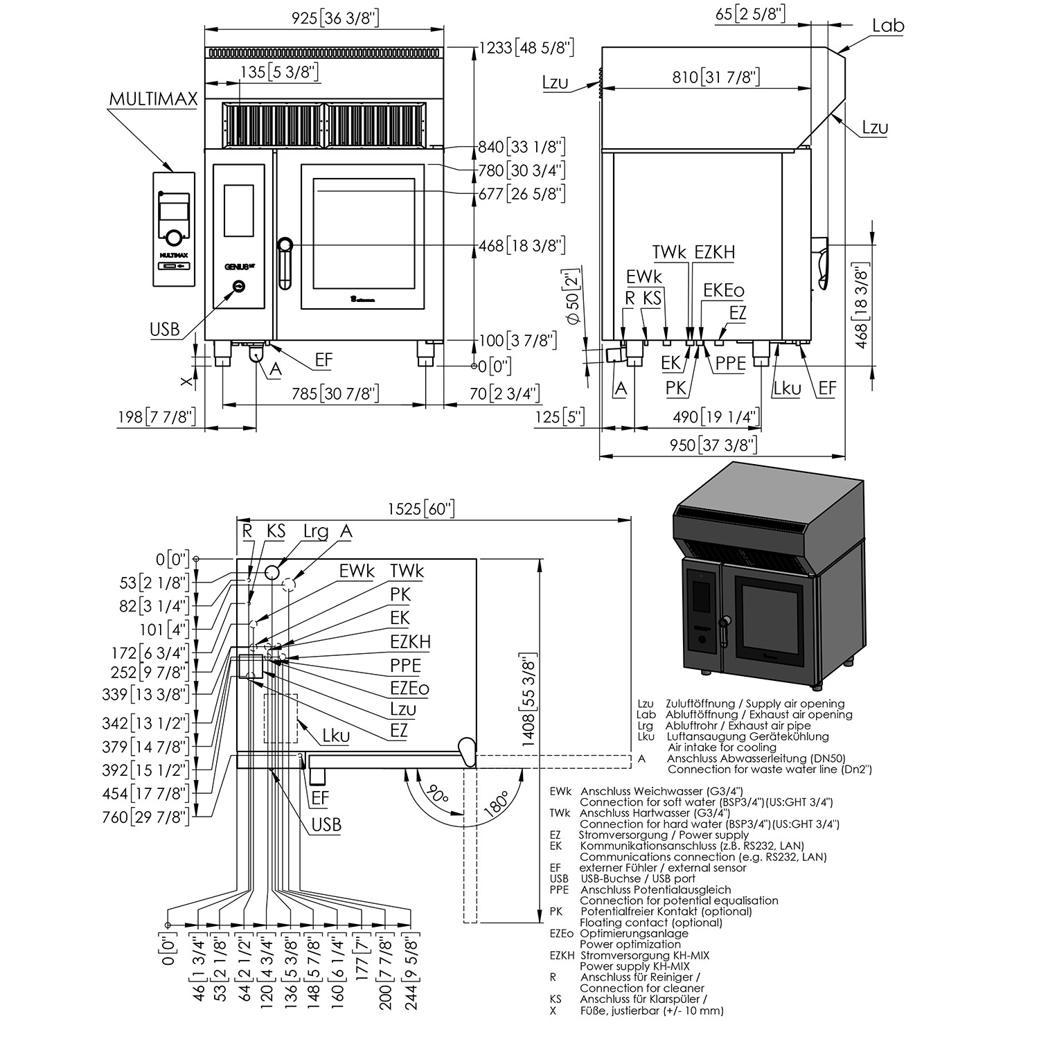 Kondensationshaube N-T-KH PRO, Elektro