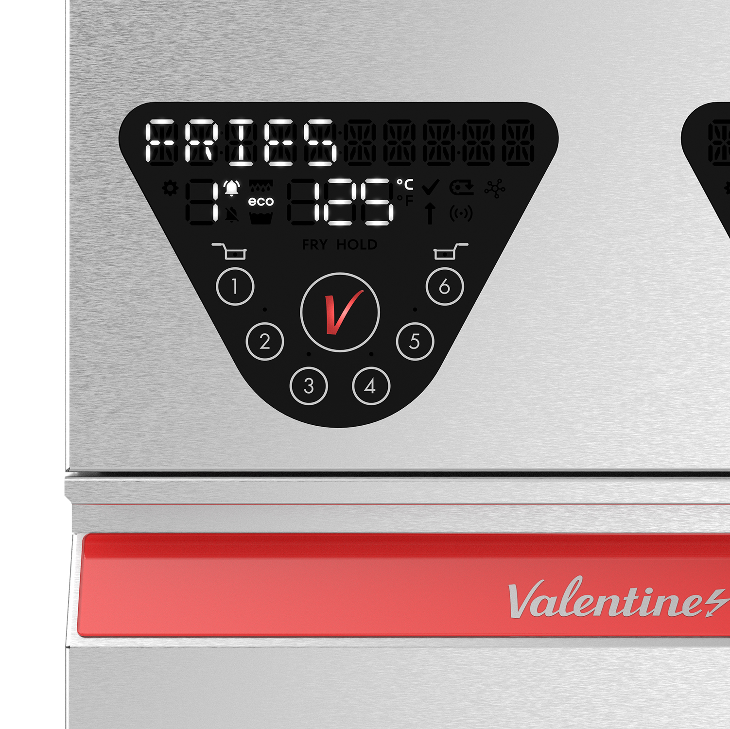 Standfritteuse Valentine The CORE Smart 2525, 2 x 9-10 Liter, ohne Optionen 