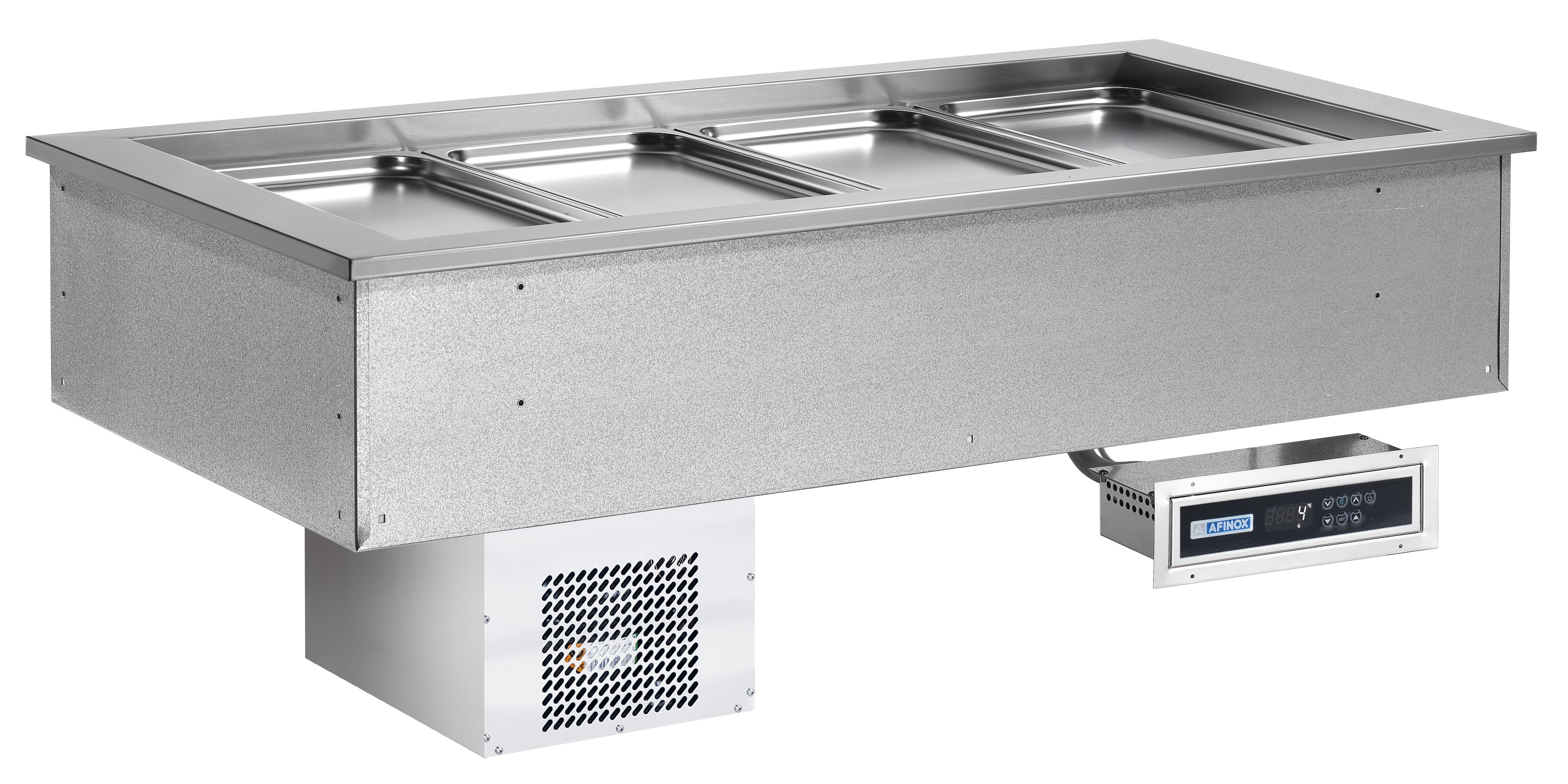 Einbau-Kühlwanne SOUL PLUS GREEN, 4 x GN 1/1
