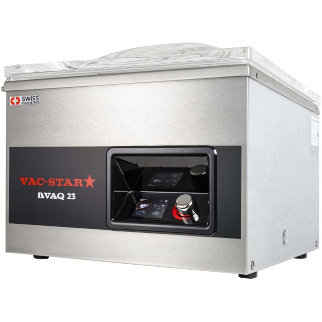 Vakuummaschine VAC-STAR iVAQ15, Tischmodell mit Touch-Steuerung, Schweissbalken 350 mm
