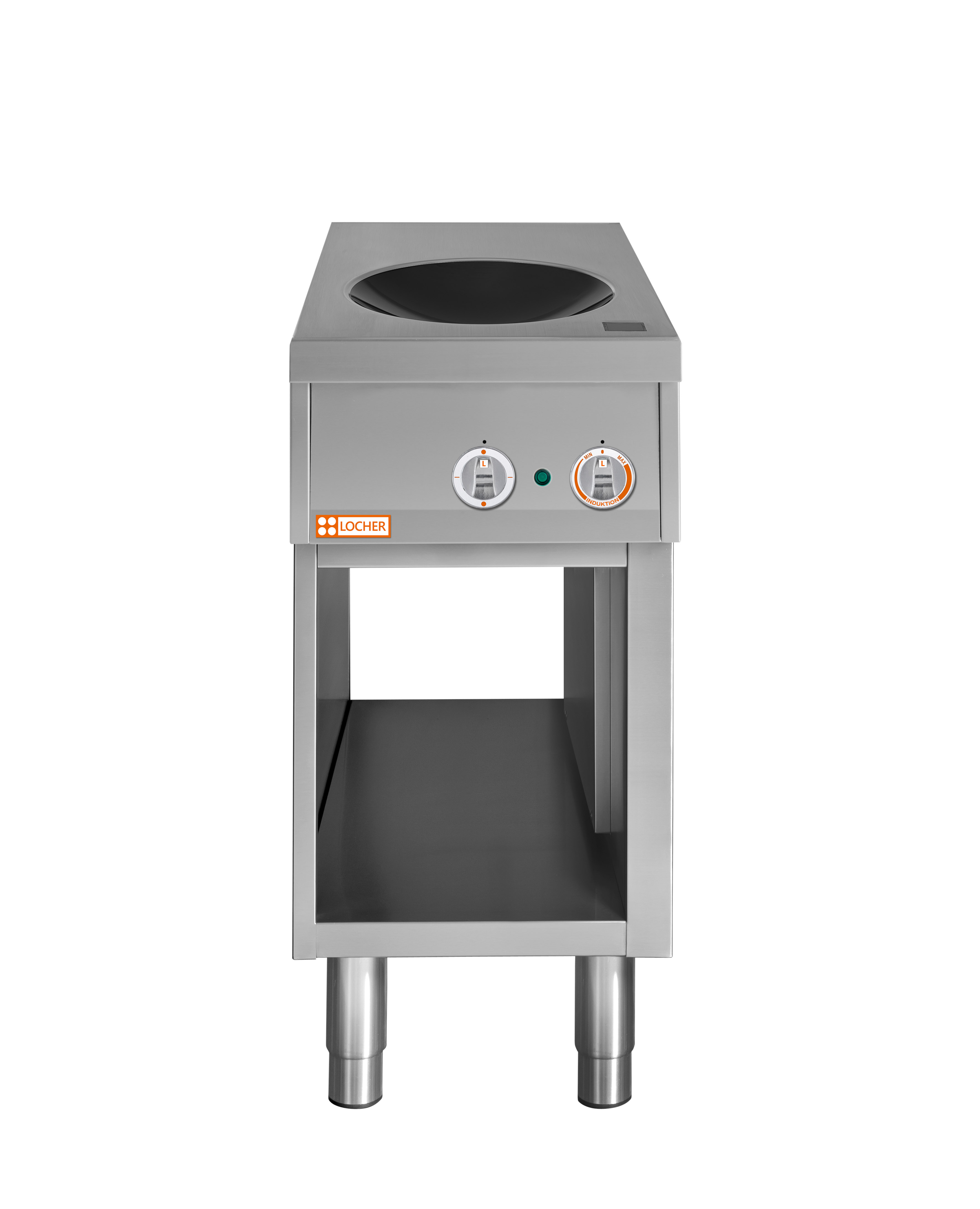 Locher Induktionswok Stand 900B, 7 kW