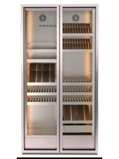Zigarrenschrank Della Marta Nova H16 – Humidor für 150 bis 800 Zigarren, schmale Bauform