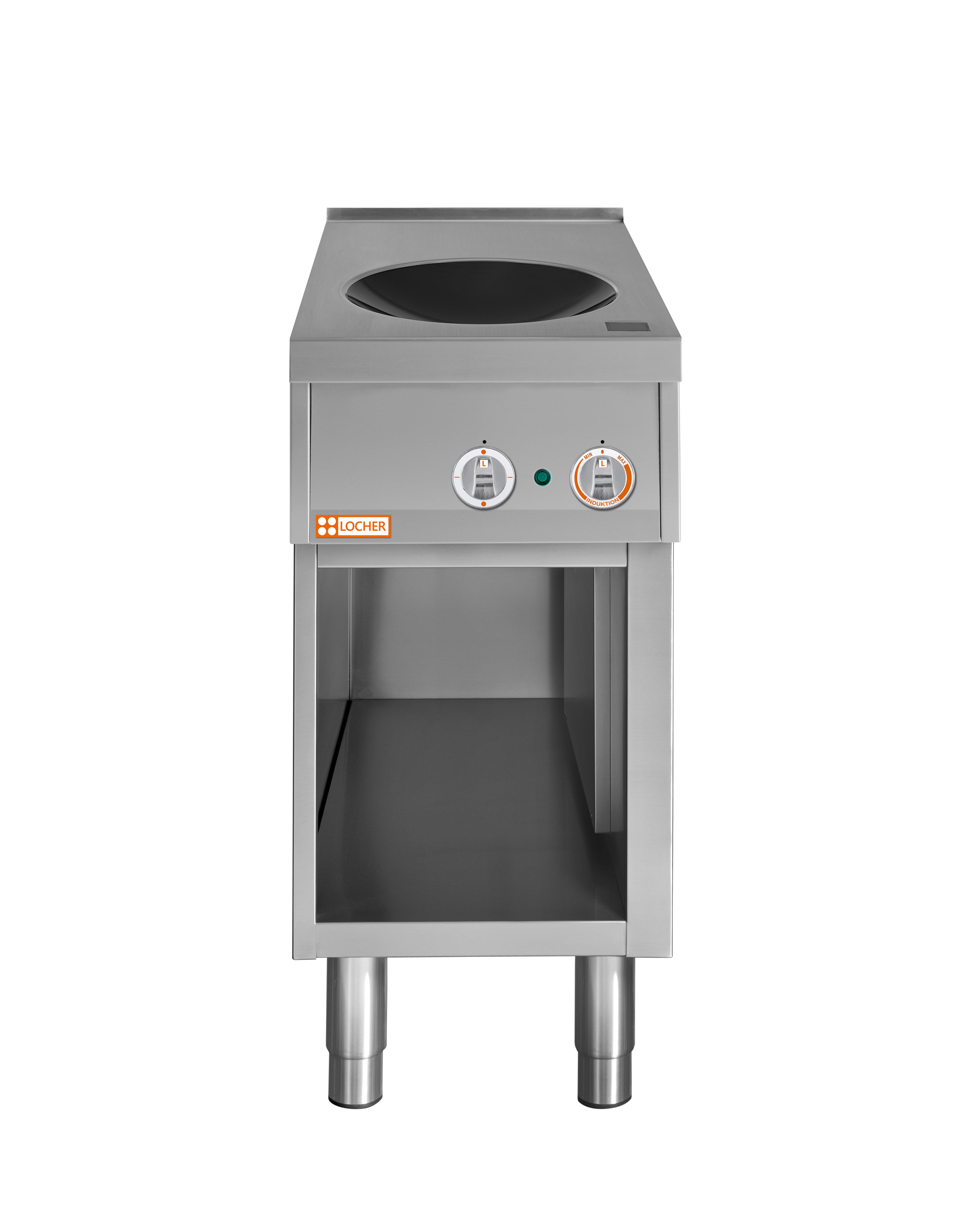 Locher Induktionswok Stand 850, 7 kW
