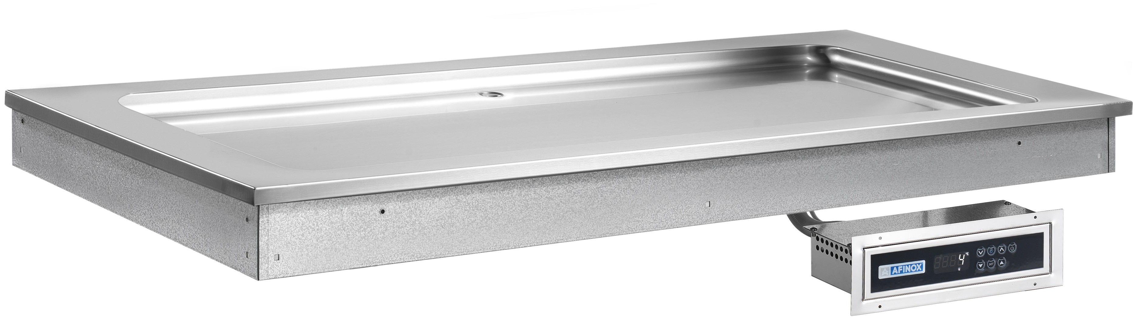 Einbau-Kühlplatte SOUL PLUS LIME, 4 x GN 1/1, ohne Aggregat