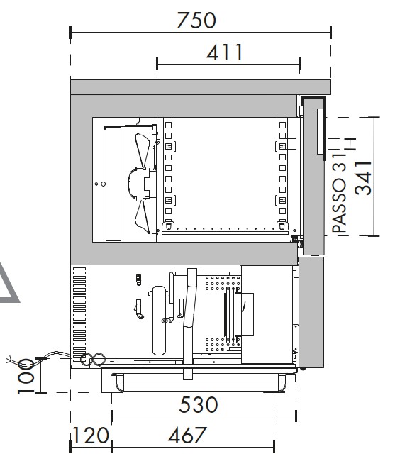 Schockfroster / Schnellkühler Elite Line Alexander 5T 5 x GN 1/1