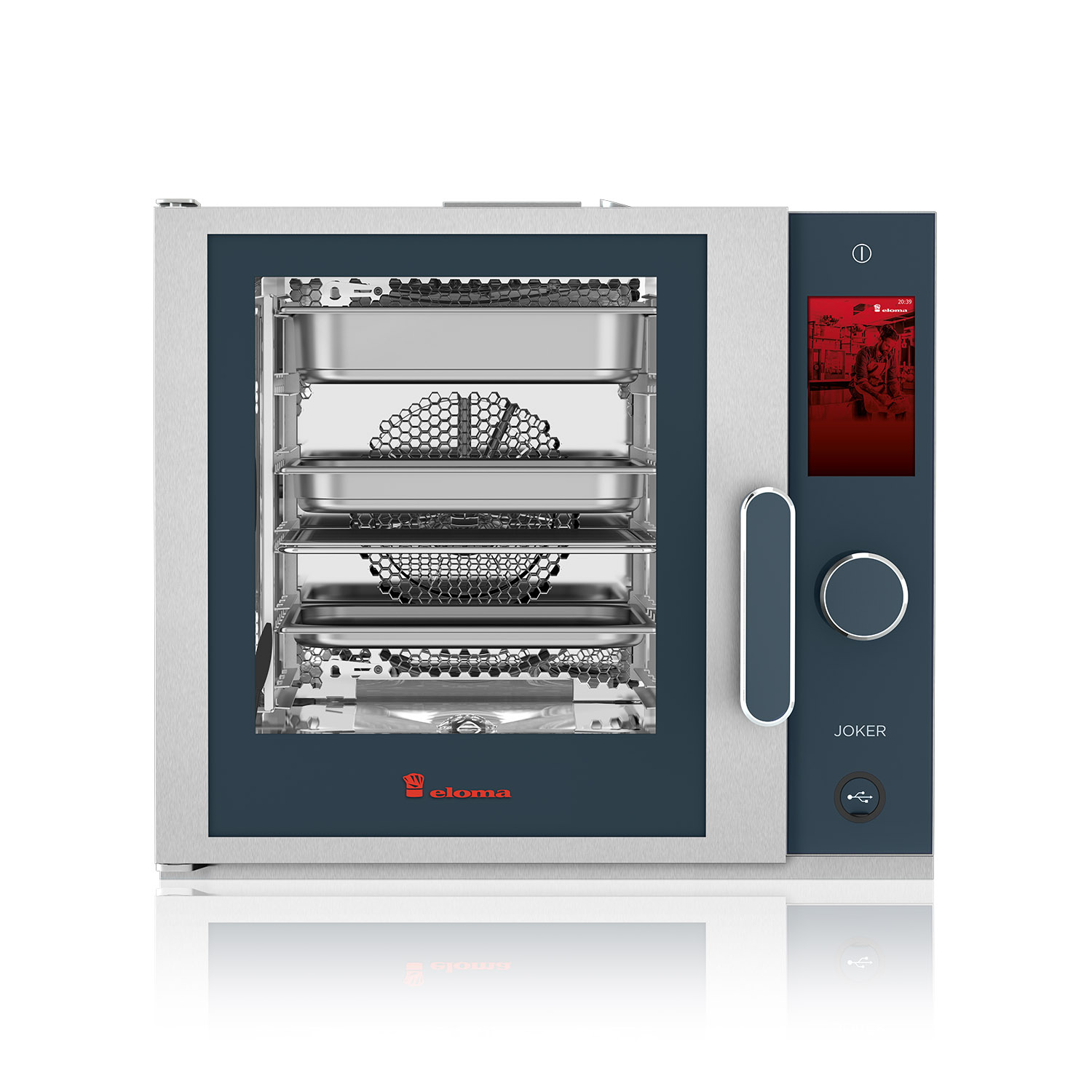 Eloma-Joker-Heissluftdmpfer-ST-Bedienung-Rechts-Linksanschlag-Frischdampfsystem-Einbau-Edition-Serie-20