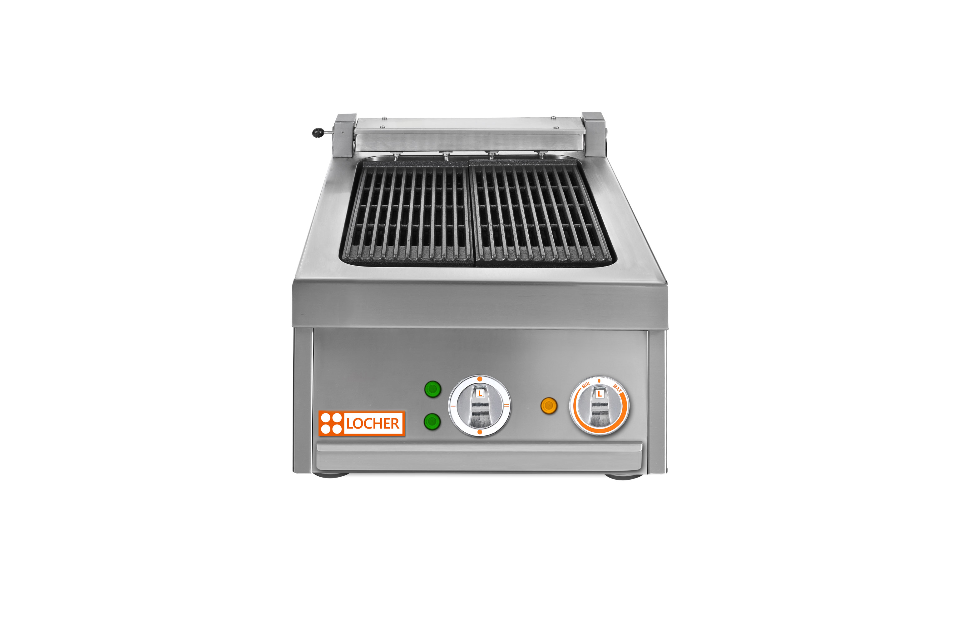 Locher Elektro-Steakgrill Rustica 400 Lavastein, 7 kW
