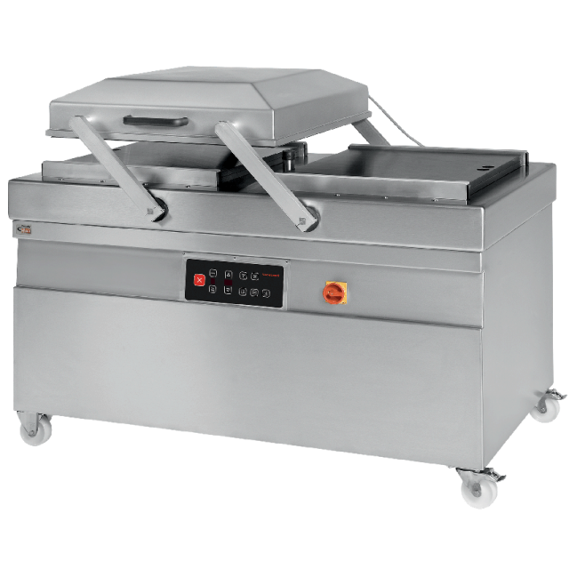 Industrie-Vakuummaschine VAC-STAR IV 10/10 FB, Doppelkammer, Schweissbalken 4×610 mm