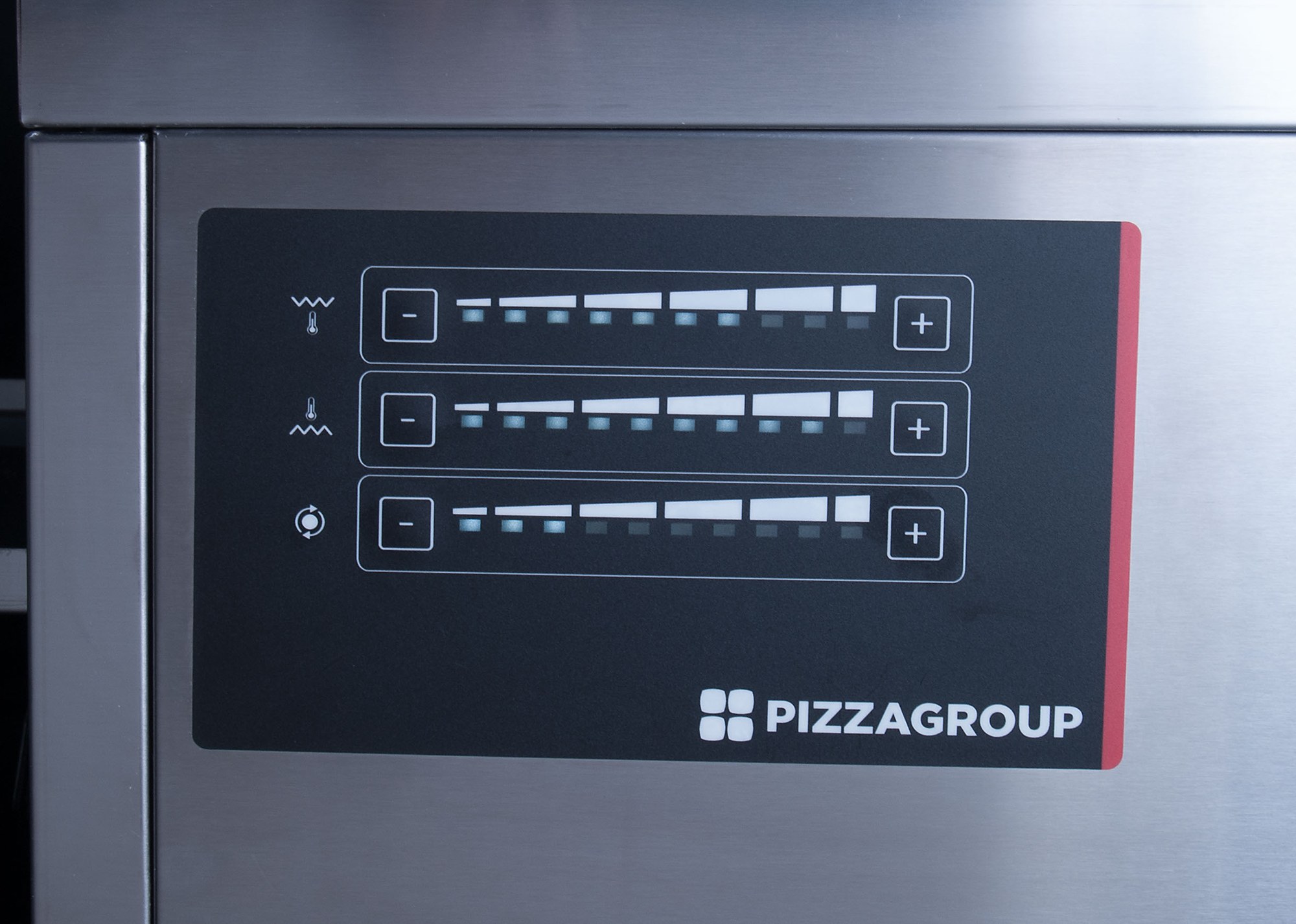 Pizza Group Flash Bedienfeld