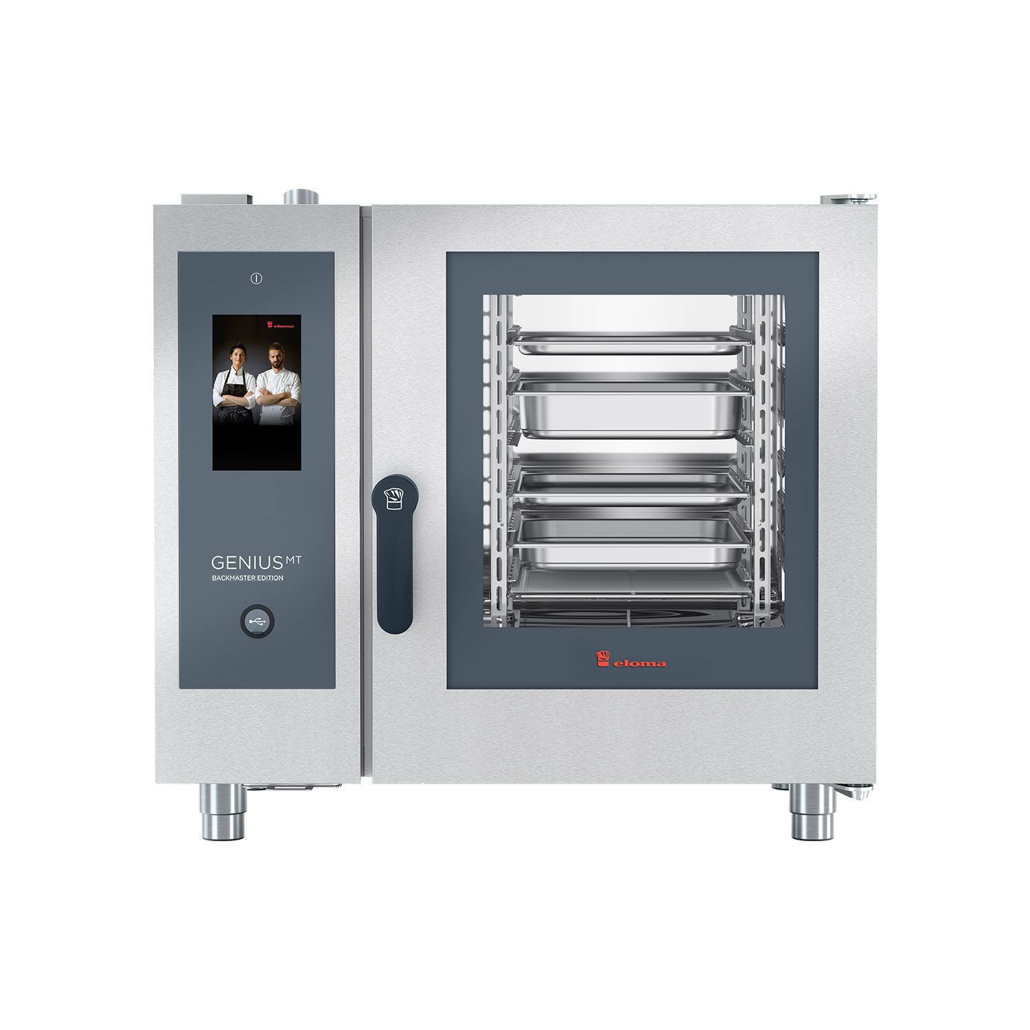 Eloma Genius MT, Kombidämpfer, Elektro, 6 x GN 1/1