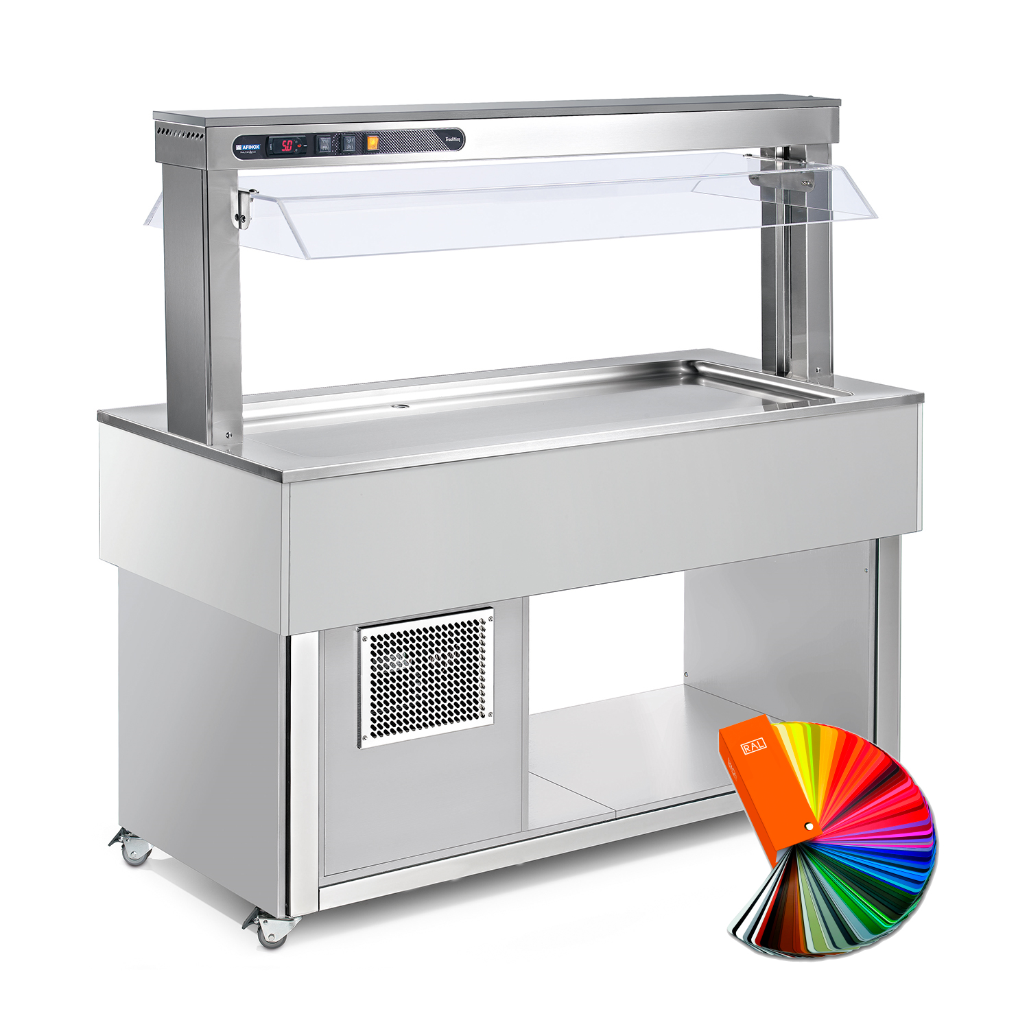 Kühlbuffet TRADITION LIME, 4 x GN 1/1, RAL special