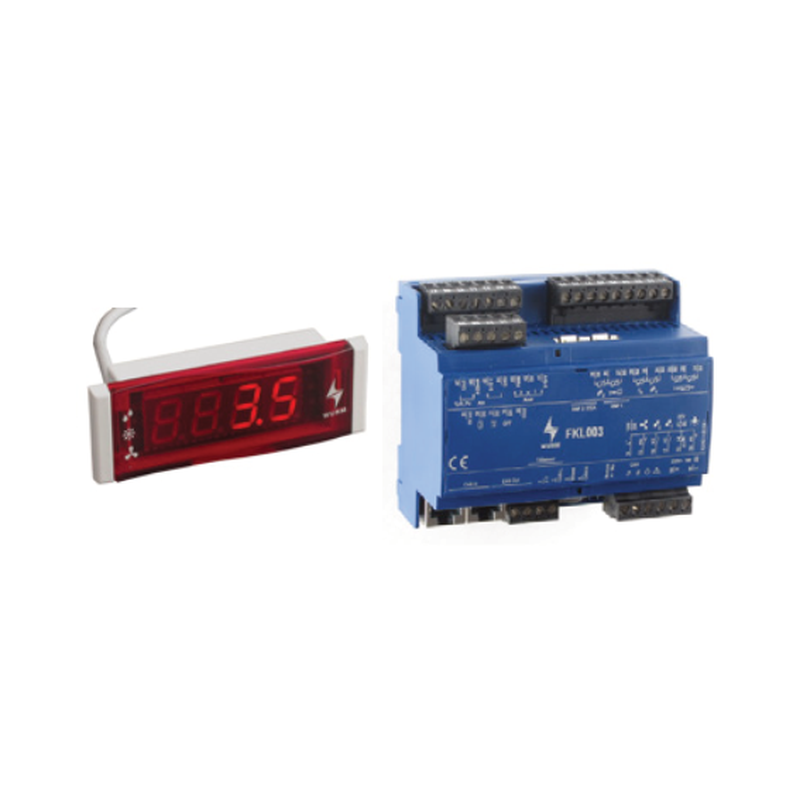 Feldmodul FKL 003 + Ferndisplay DSP100 + Fühler + Drucktransmitter GN Premium