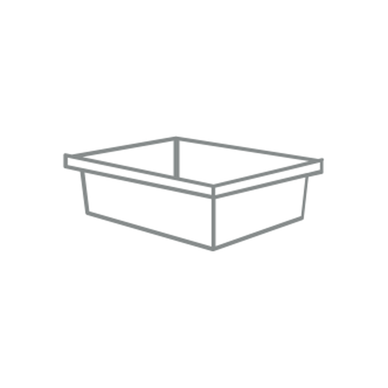 Eisbehälter Edelstahl 360 × 165 × 120 mm GN Premium