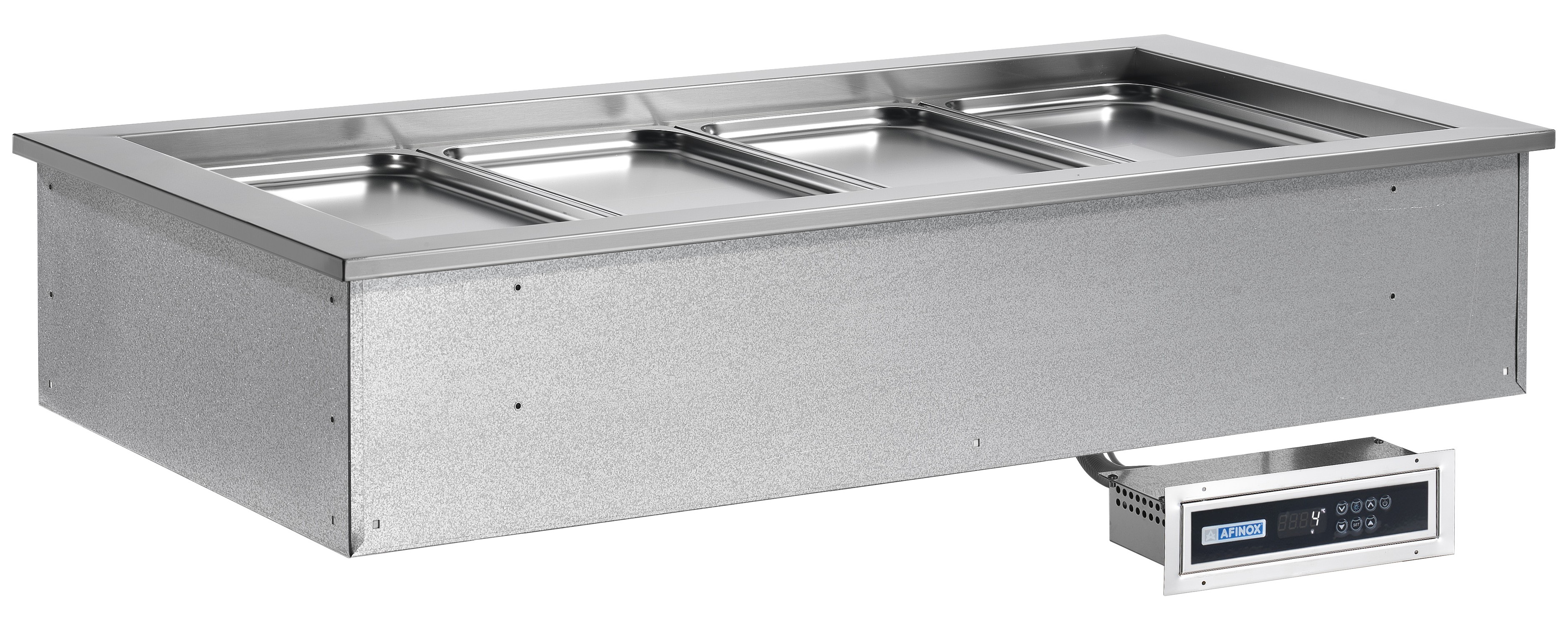 Einbau-Kühlwanne SOUL PLUS GREEN, 4 x GN 1/1, ohne Aggregat