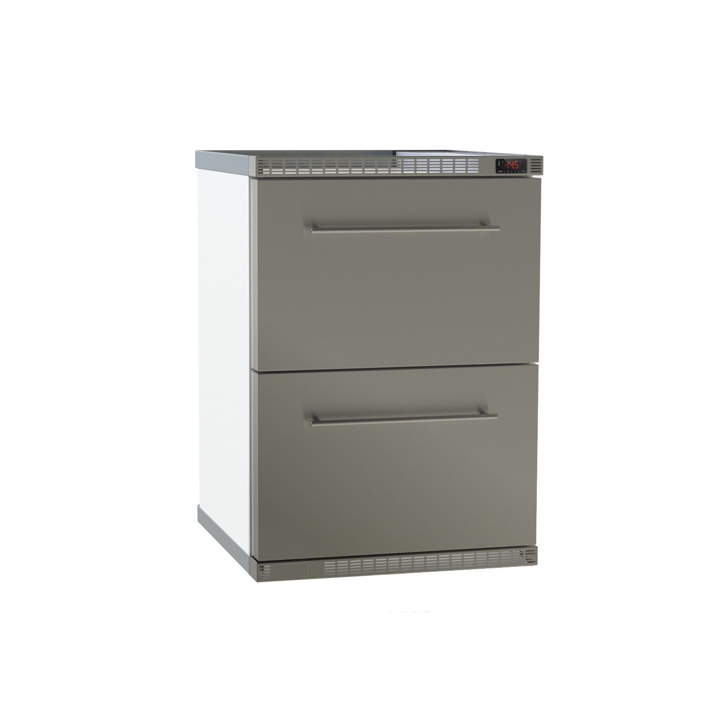 Gewerbetiefkühlschrank OBERSTDORF 2 TK140-2-Z, Steckerfertig