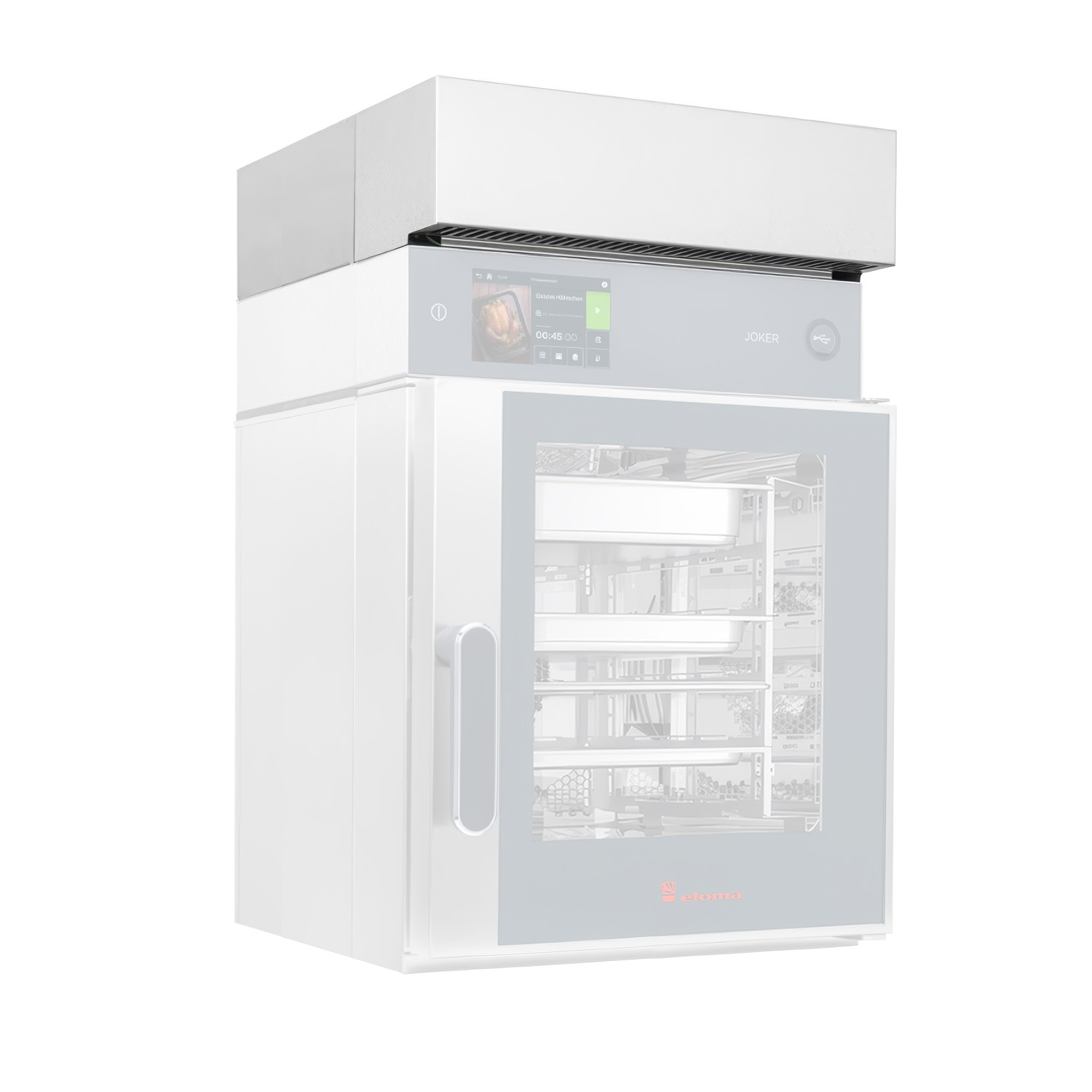 Multi-Öko-Kondensationshaube für JOKER (KH1) - 6-23 - EL2008081 - EL2008338 - Bedienung oben - Gerät