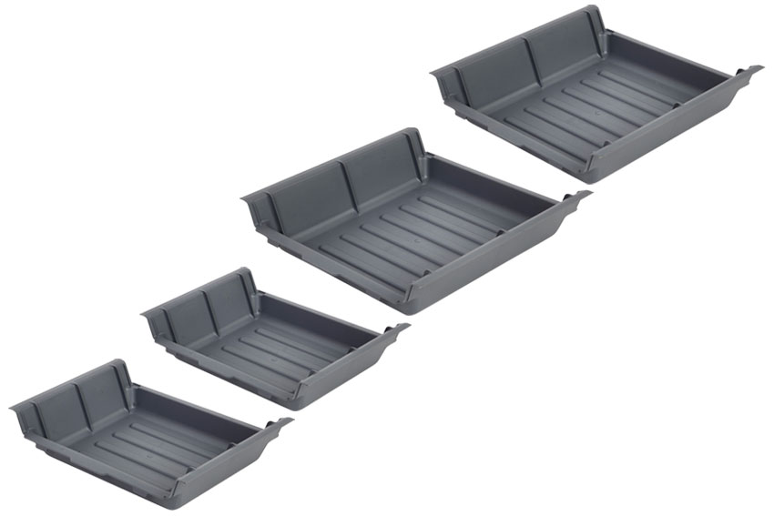 Fermostock Auffangbehälter-Kombination für Auflage 460 x 1470 mm (2 x A 2 x B)