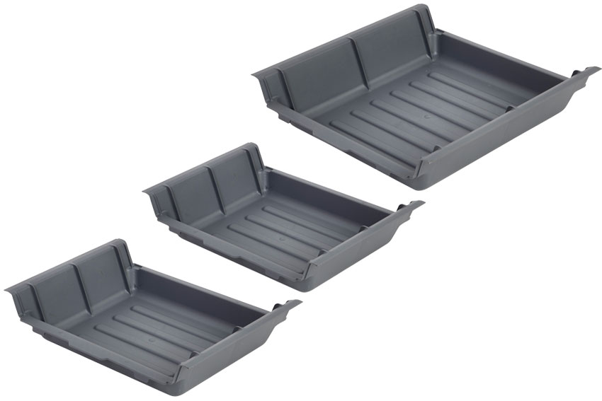 Fermostock Auffangbehälter-Kombination für Auflage 460 x 1050 mm (2 x A 1 x B)