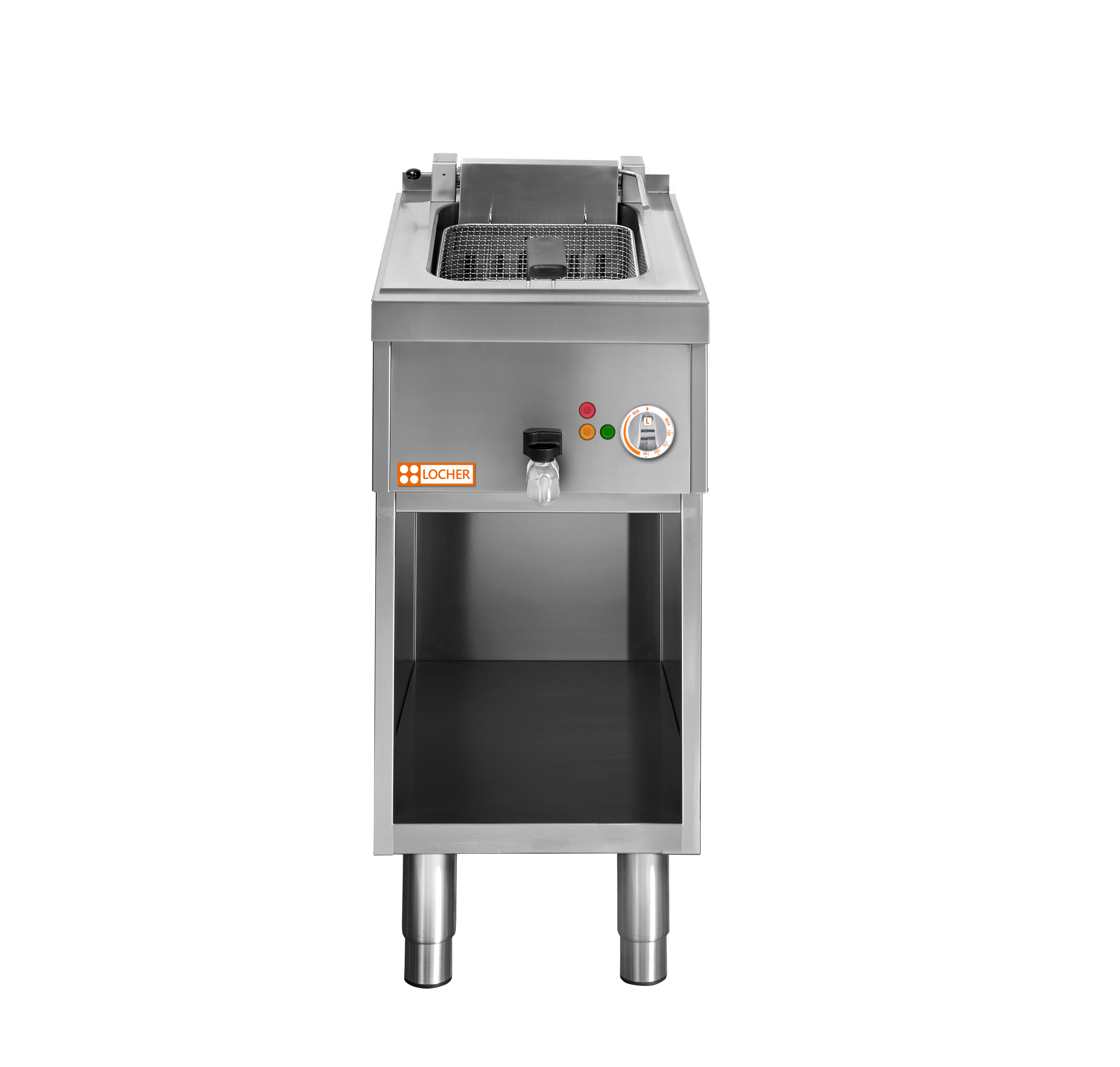 Locher Elektro-Fritteuse Flex 600, 1 × 10 Liter, 8 kW, Standgerät