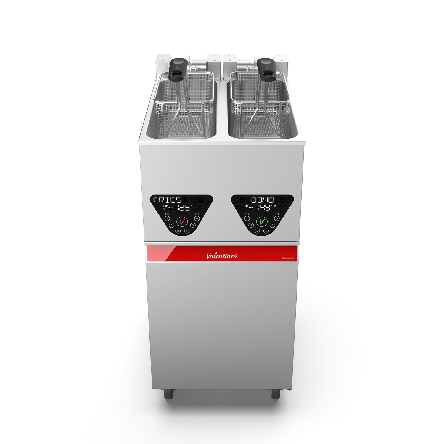 Standfritteuse Valentine The CORE Smart 2200, 2 x 7-8 Liter, ohne Optionen 