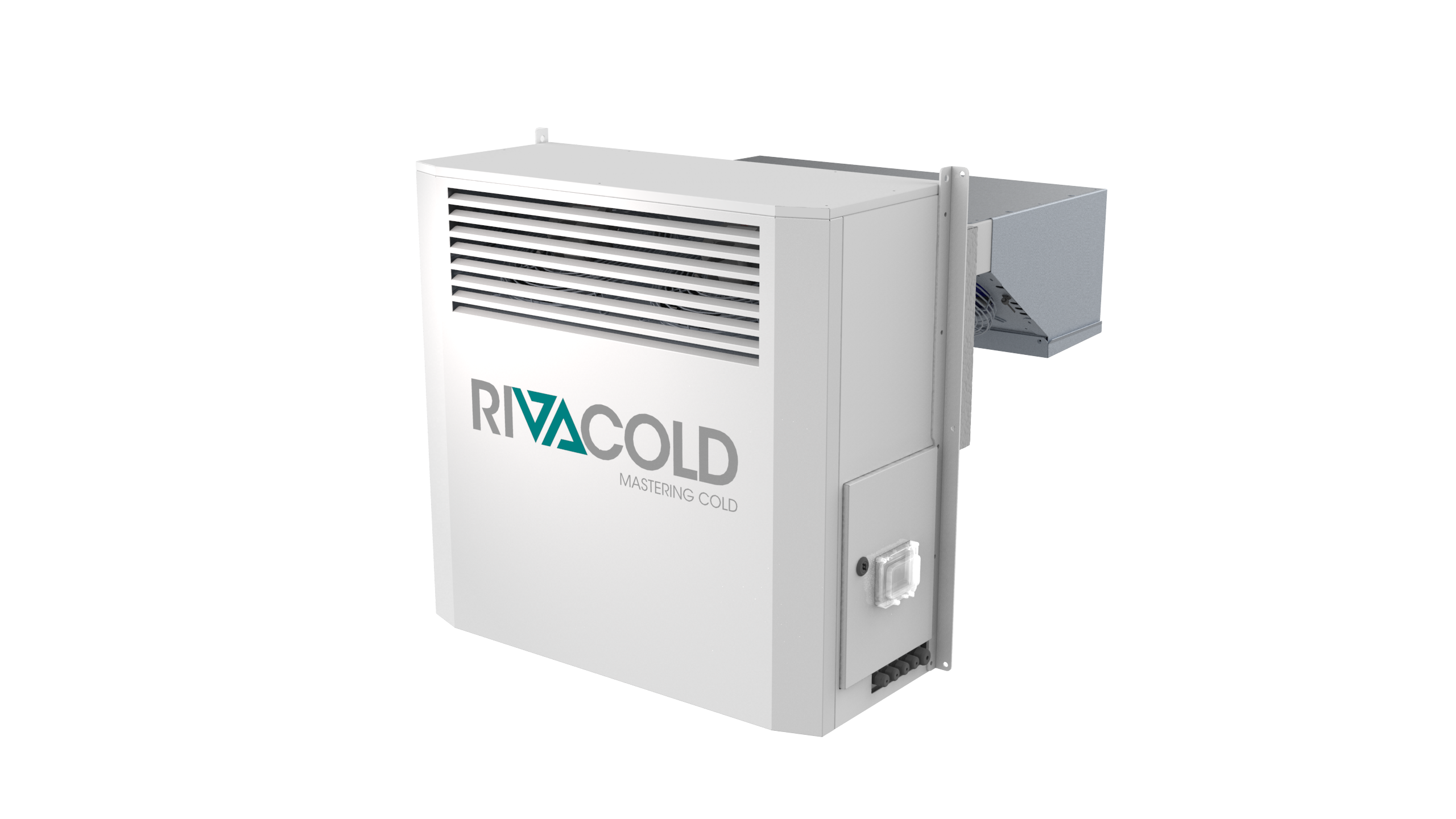Huckepack-Tiefkühlaggregat RIVACOLD BOLD 1x250, 838 W, 230 V, wetterfest, steckerfertig