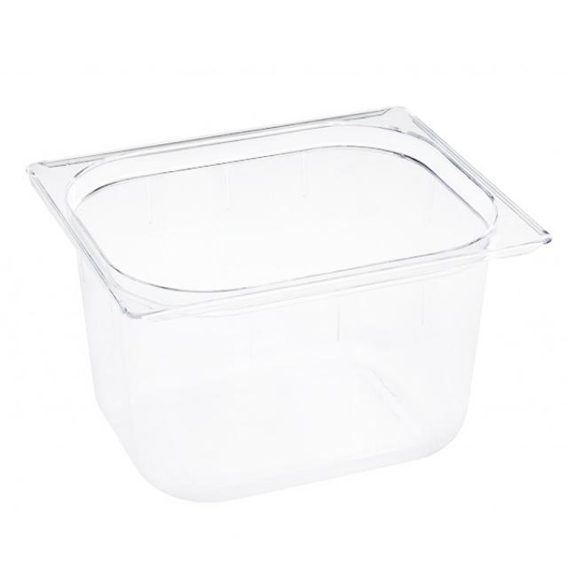 Polycarbonat-Behälter GN 1/2, 10 Liter, für Sous-vide Thermostat