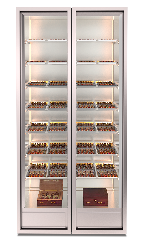 Schokoladenvitrine Della Marta Nova H17 – schmale Bauform