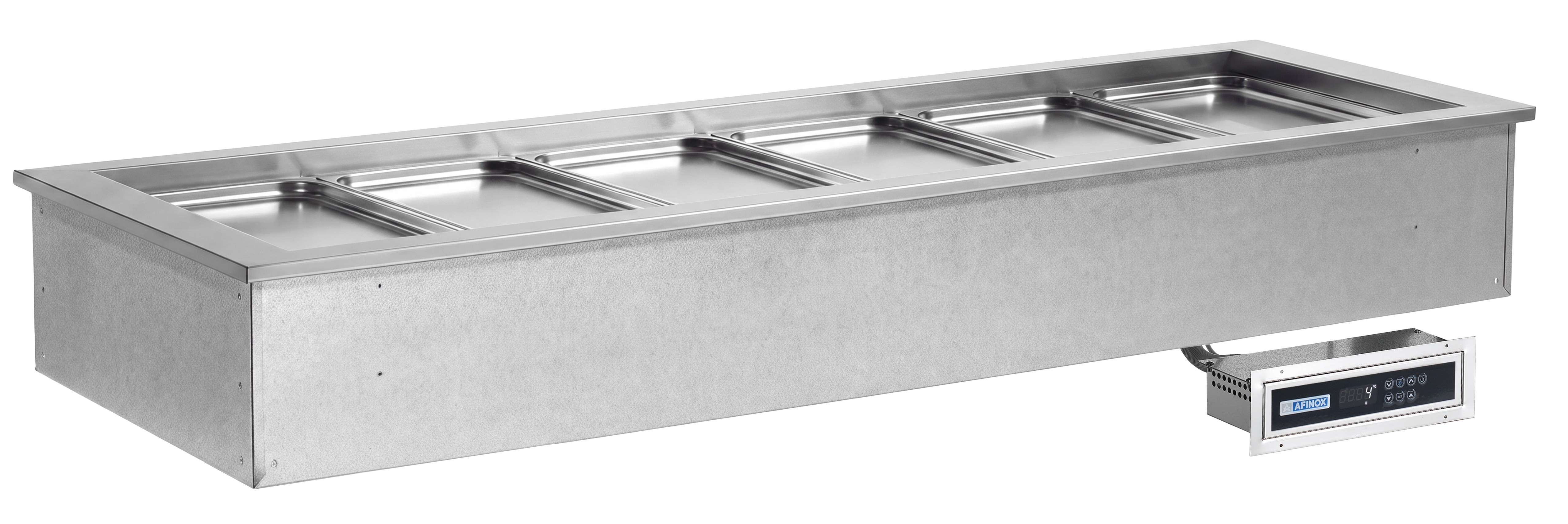 Einbau-Kühlwanne SOUL PLUS GREEN, 6 x GN 1/1, ohne Aggregat