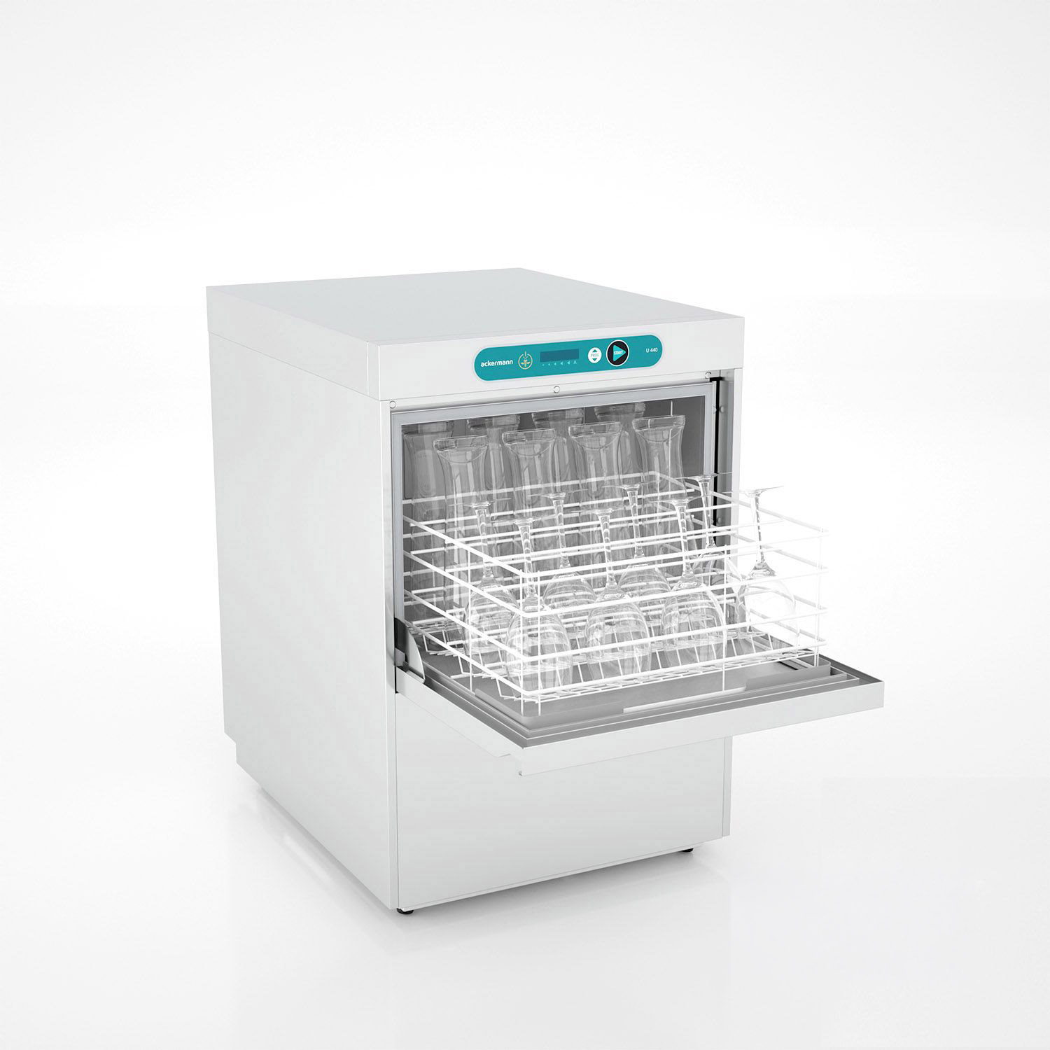 Gläserspülmaschine / Bistrospülmaschine U 440 mit Ablaufpumpe
