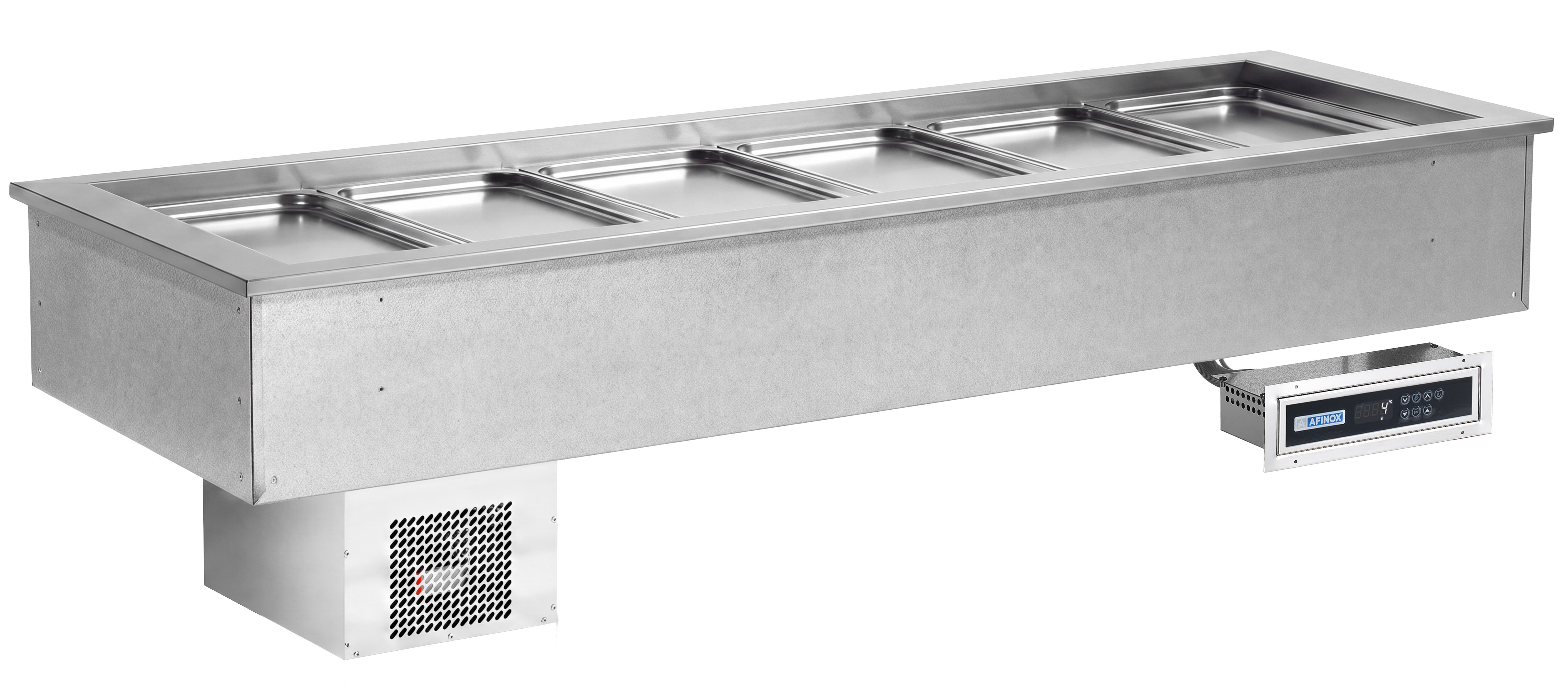 Einbau-Kühlwanne SOUL PLUS GREEN, 6 x GN 1/1