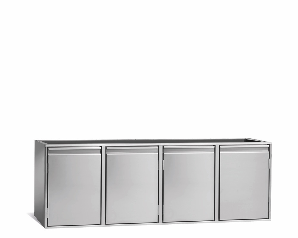 Saladette GN Premium, 4 Türen, H 750 mm, ohne I-Fach