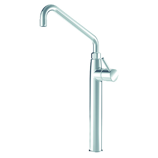 Locher Einlochmischbatterie 3/4" auf 300 mm Säule für Stand 700